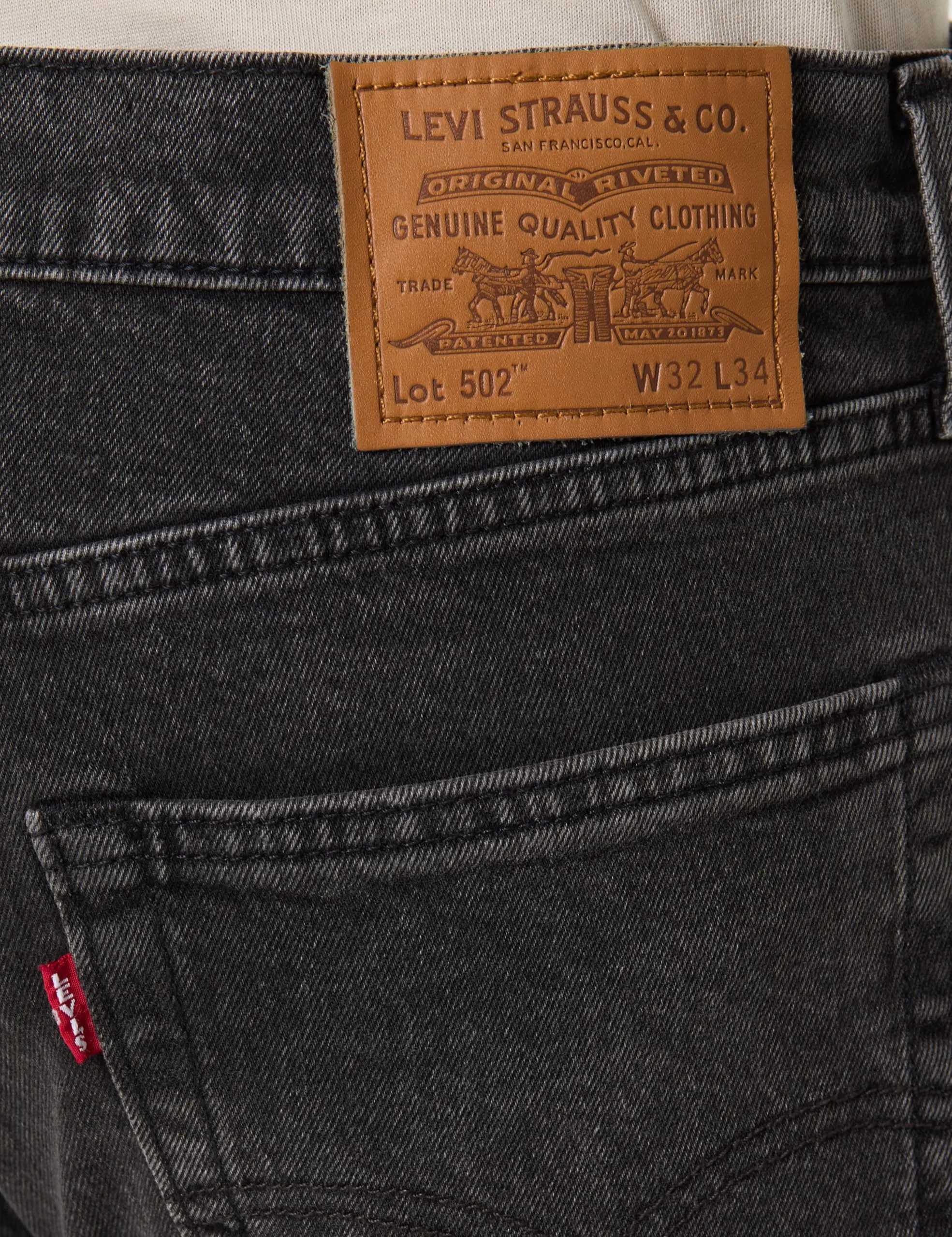 Levi's 502 Taper Jeans, Sombras Nocturnas, 32W x 34L Men's - immagine 4