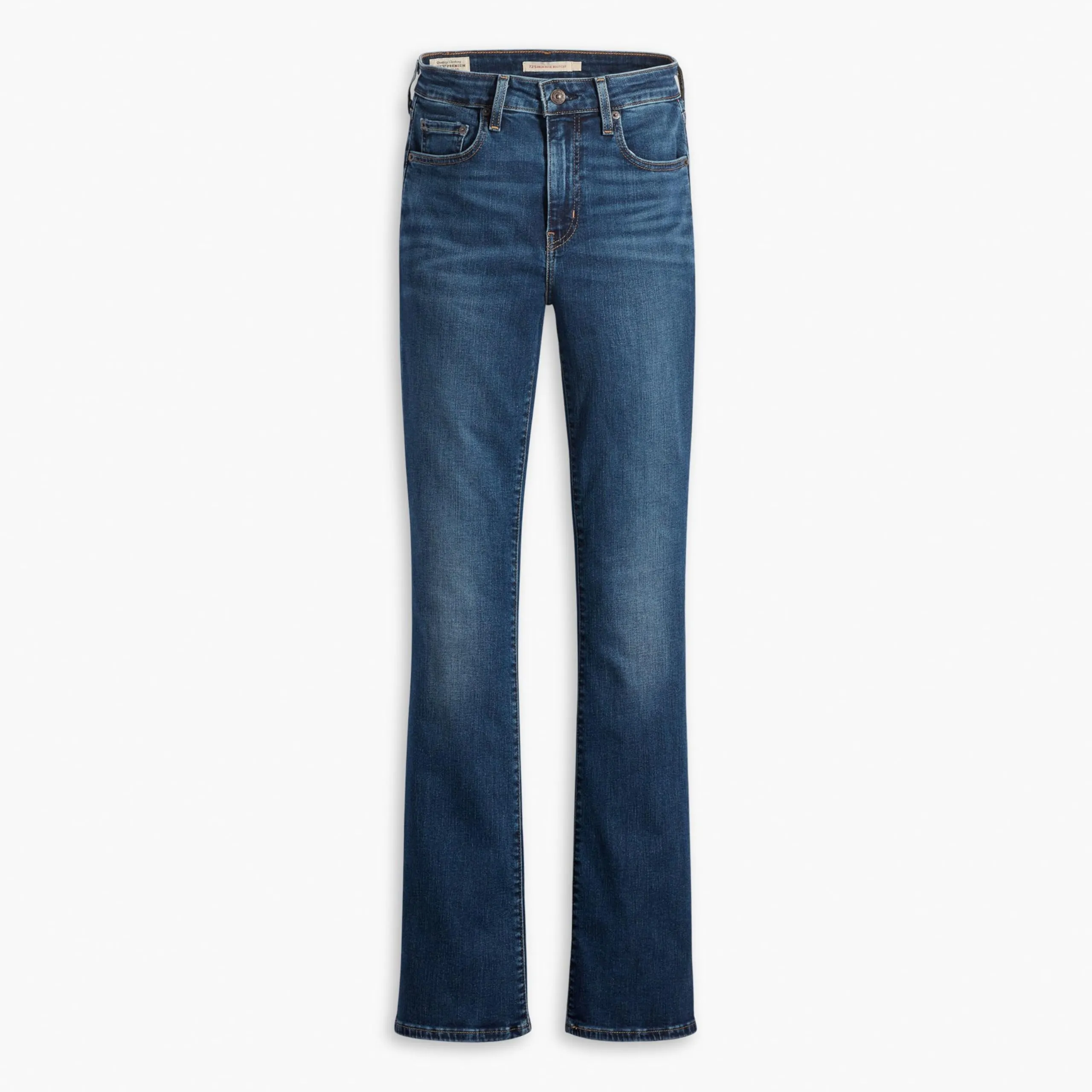 Levi's 725 High Rise Bootcut Jeans - Blue Wave Dark (23W / 30L) - immagine 9