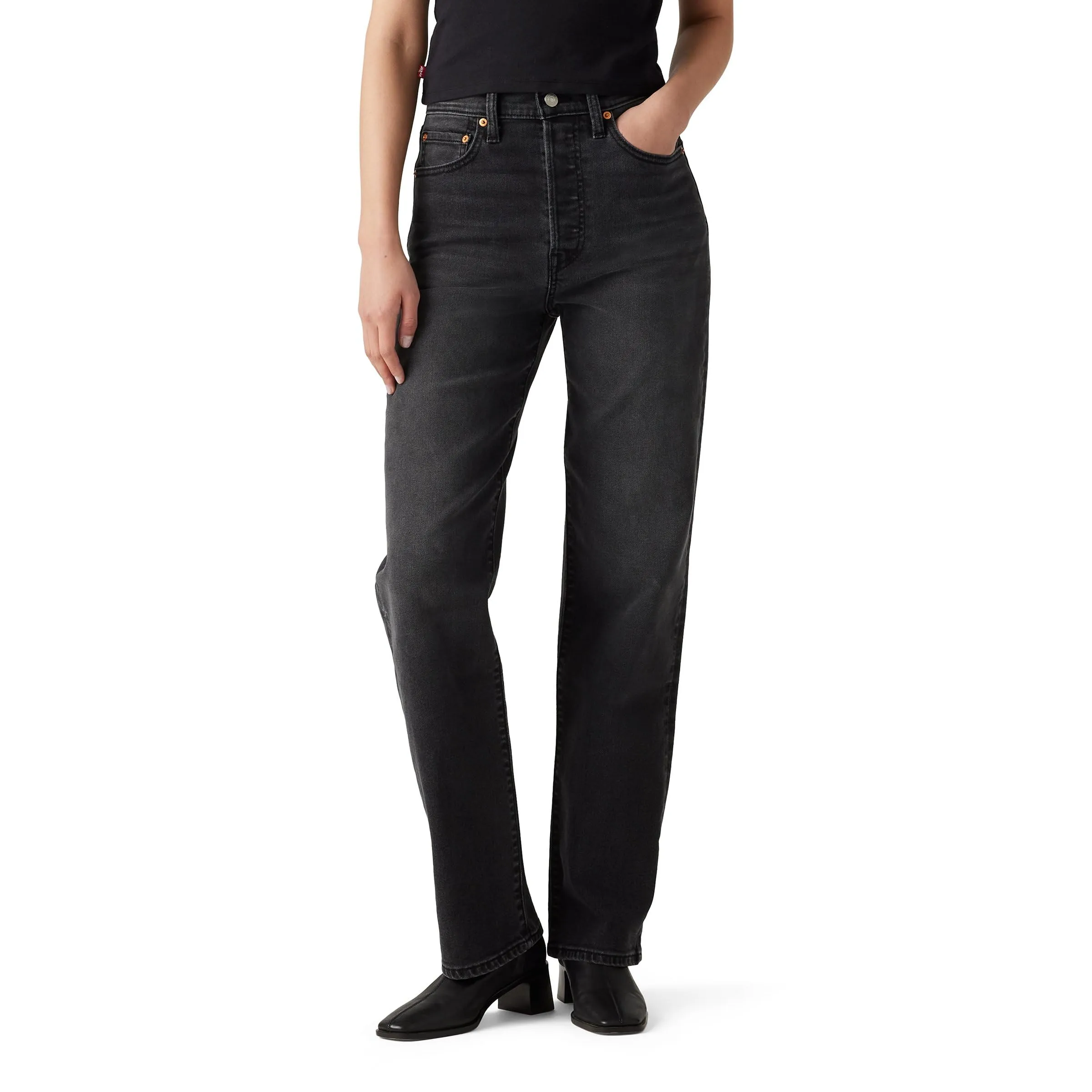 Levi's Ribcage Full Length Jeans - Say No Go - immagine 1