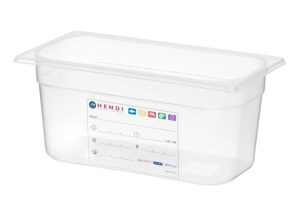 Hendi 880265 Contenitori a Tenuta d'Aria Gastronorm 1/3, 5.7L - immagine 2