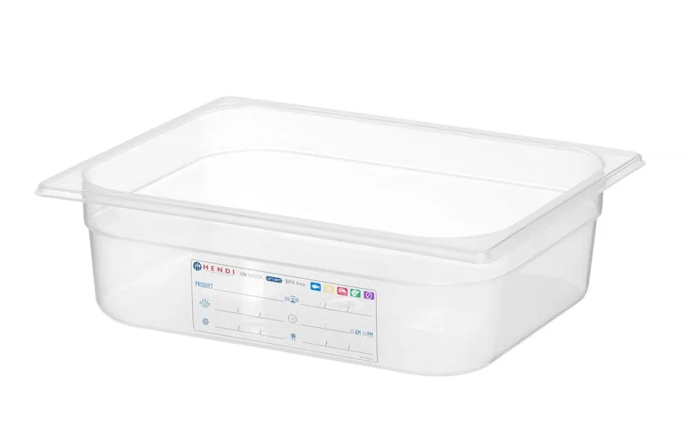 Hendi 880173 Contenitori a Tenuta d'Aria Gastronorm 1/2, 6.5L - immagine 2
