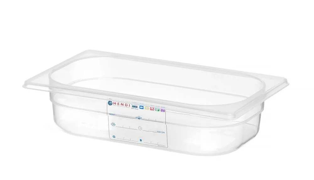 Hendi 880388 Contenitori a Tenuta d'Aria Gastronorm 1/4, 1.8L - immagine 2