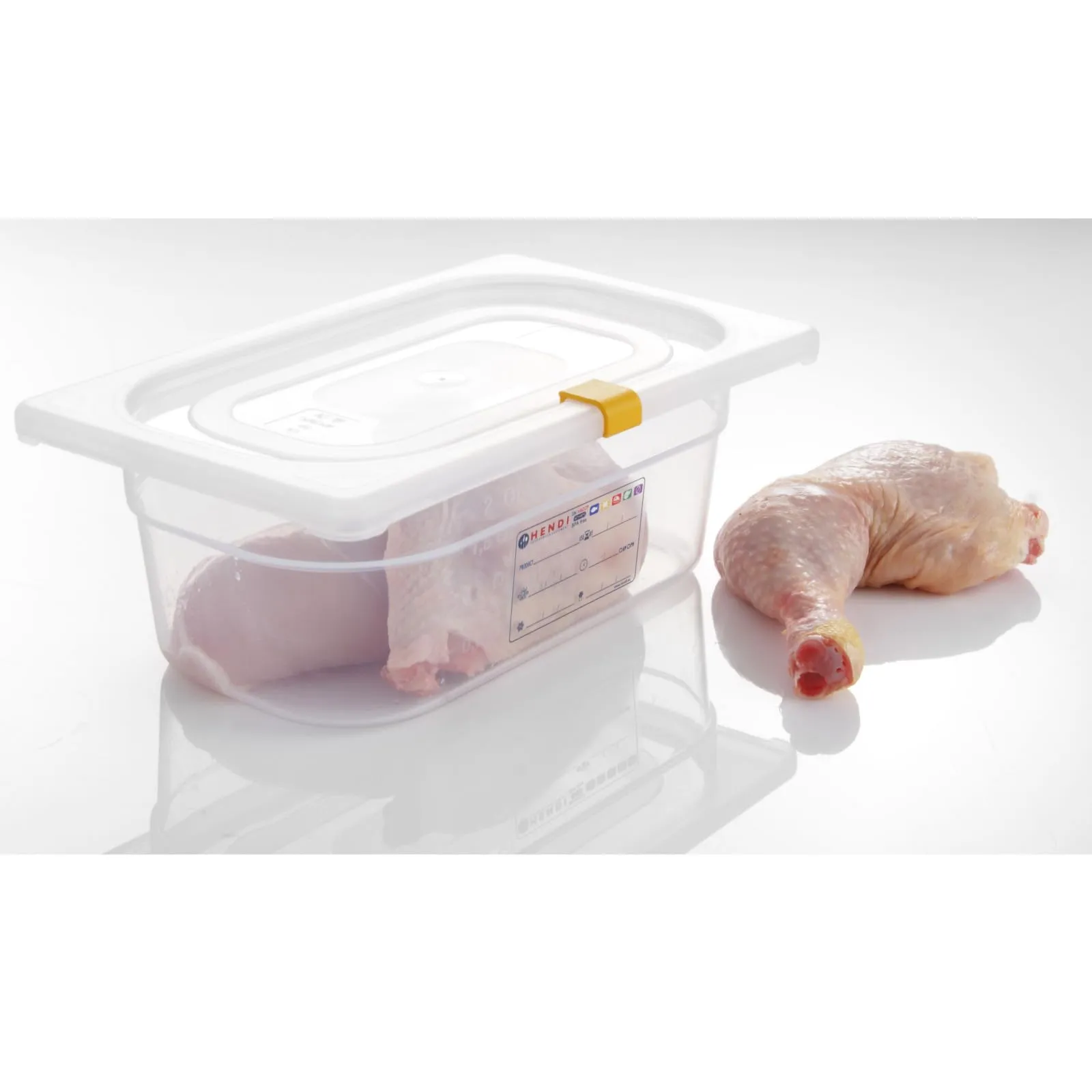 Hendi 880487 Contenitori a Tenuta d'Aria Gastronorm 1/6, 1L - immagine 2