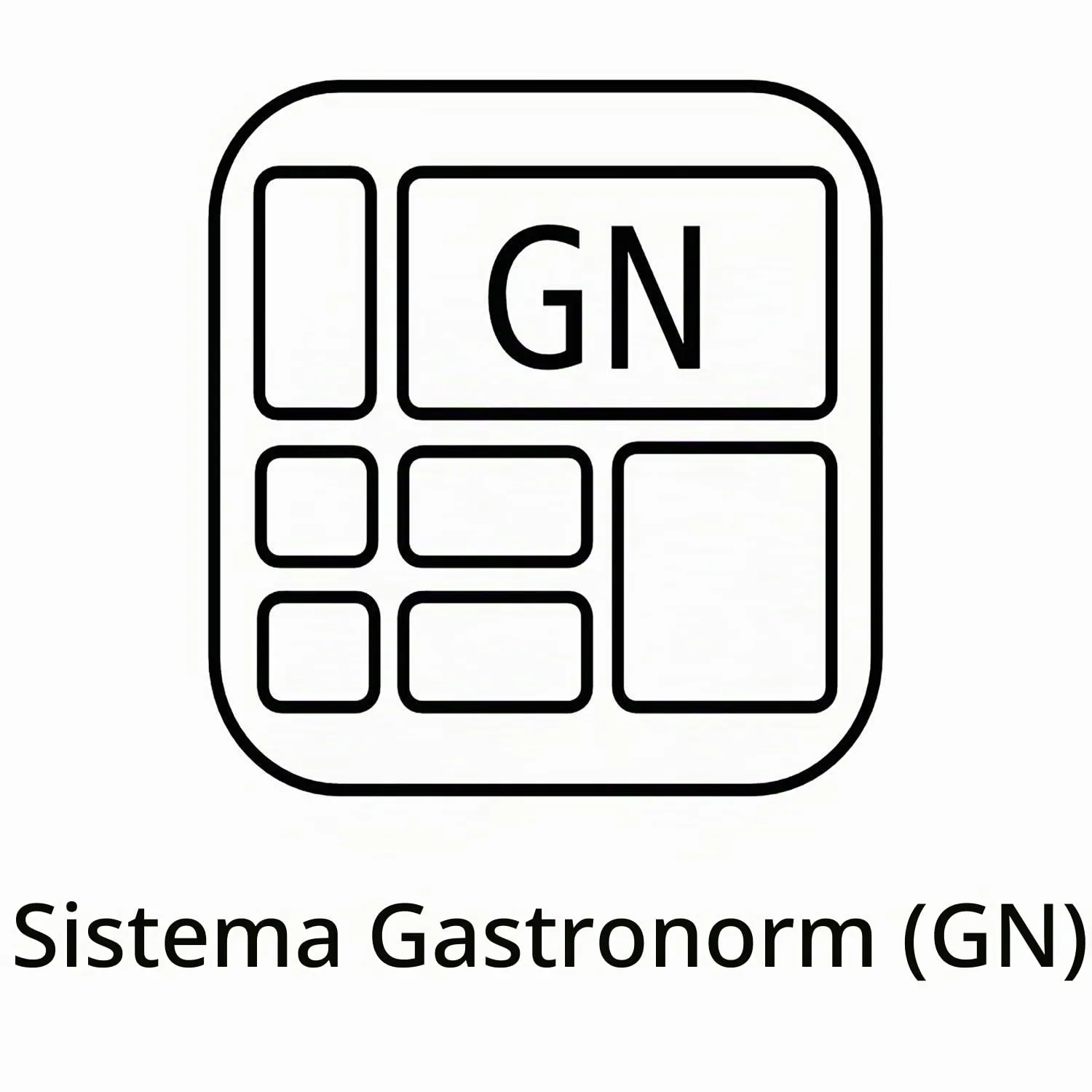 APS GastroNorm GN 1/2 Contenitore - 55 mm (325 x 265 x 55 mm) - immagine 4