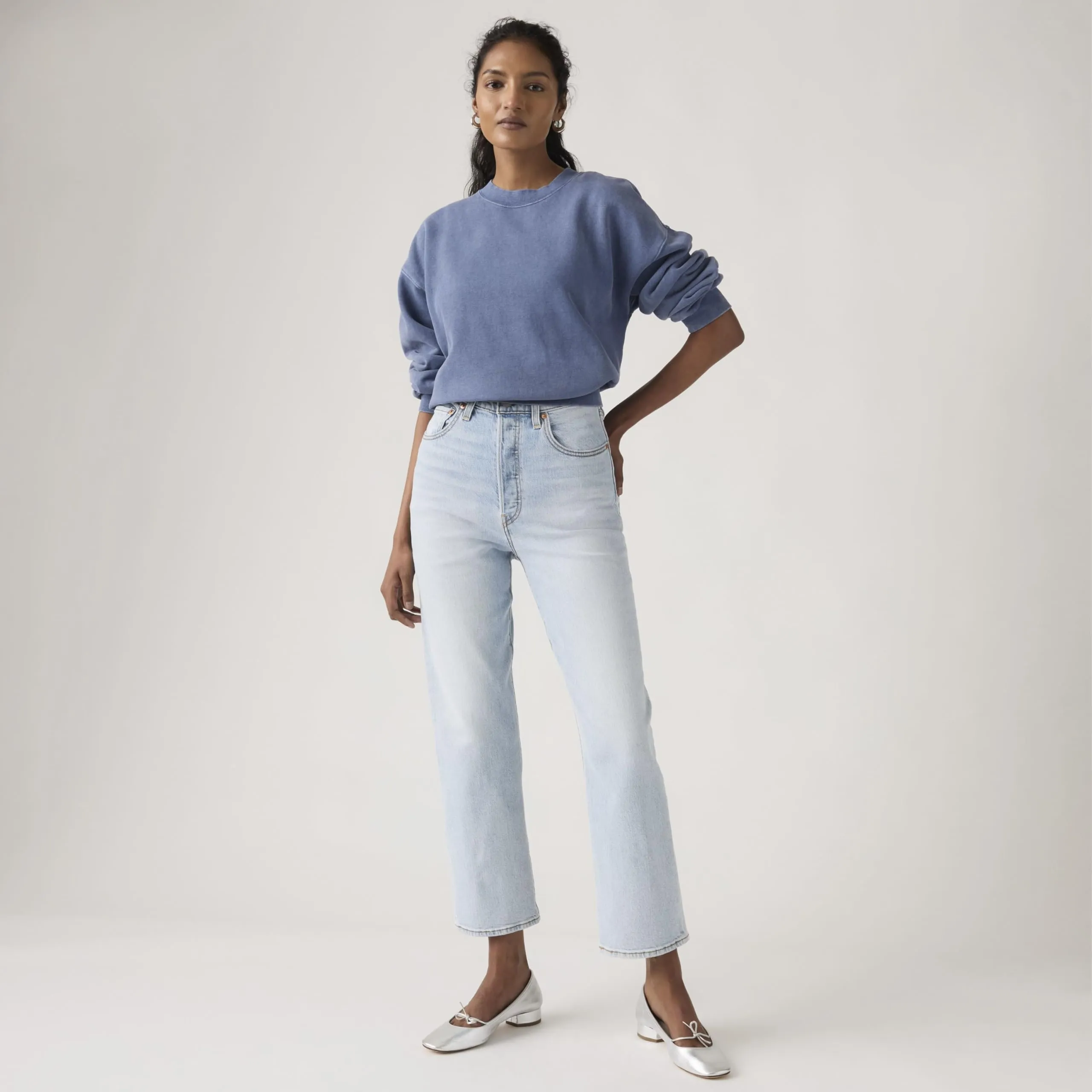 Levi's Ribcage Straight Ankle Jeans - Filtro Her Ltw - immagine 4