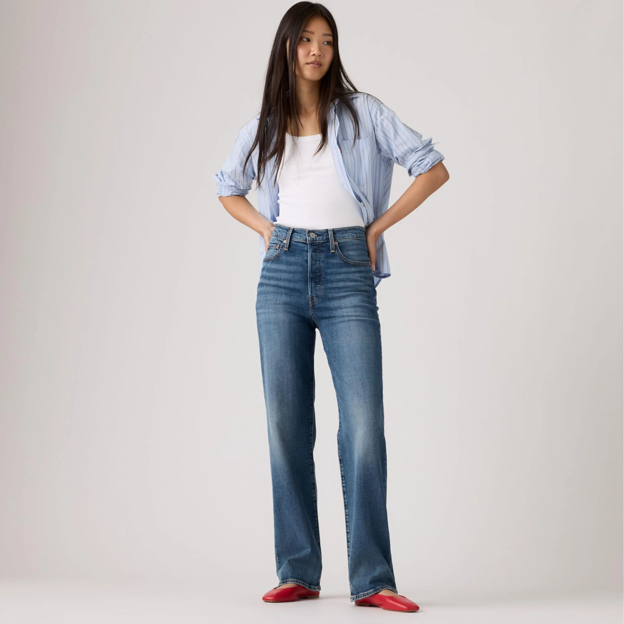 Levi's Ribcage Full Length Jeans - Select Us - immagine 4