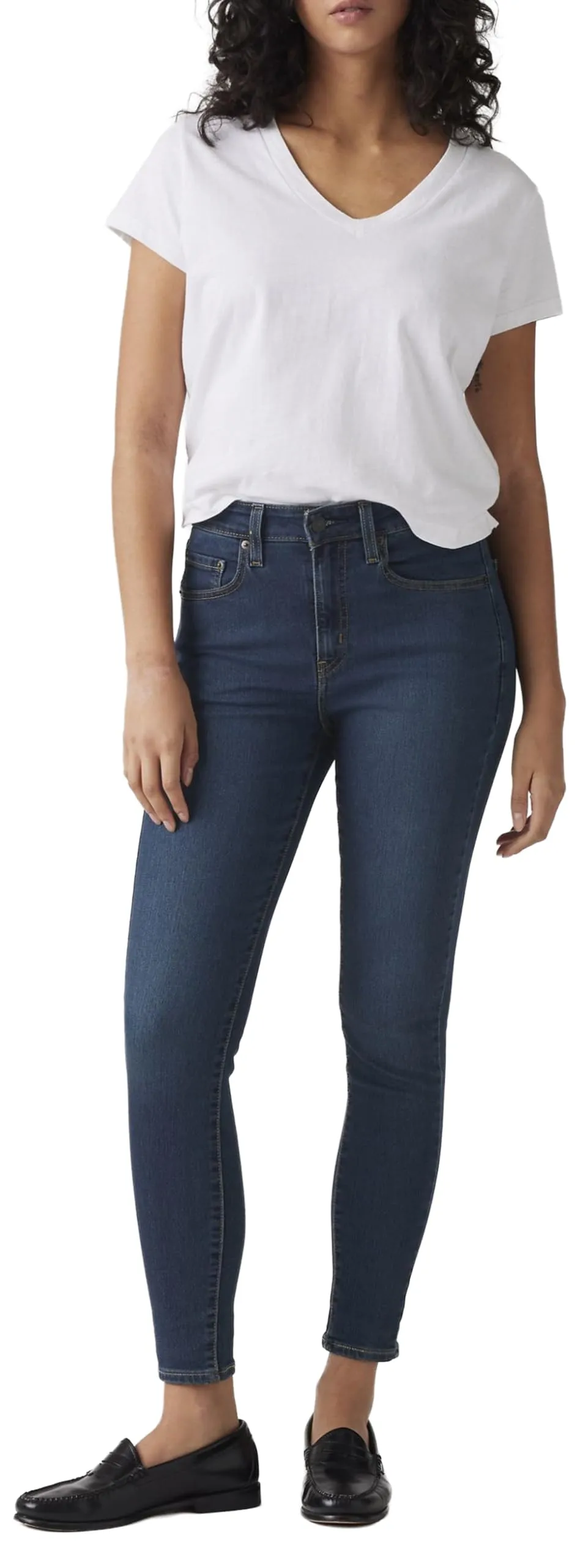 Levi's 721 High Rise Skinny Jeans - Eternal Indigo Drk - immagine 1