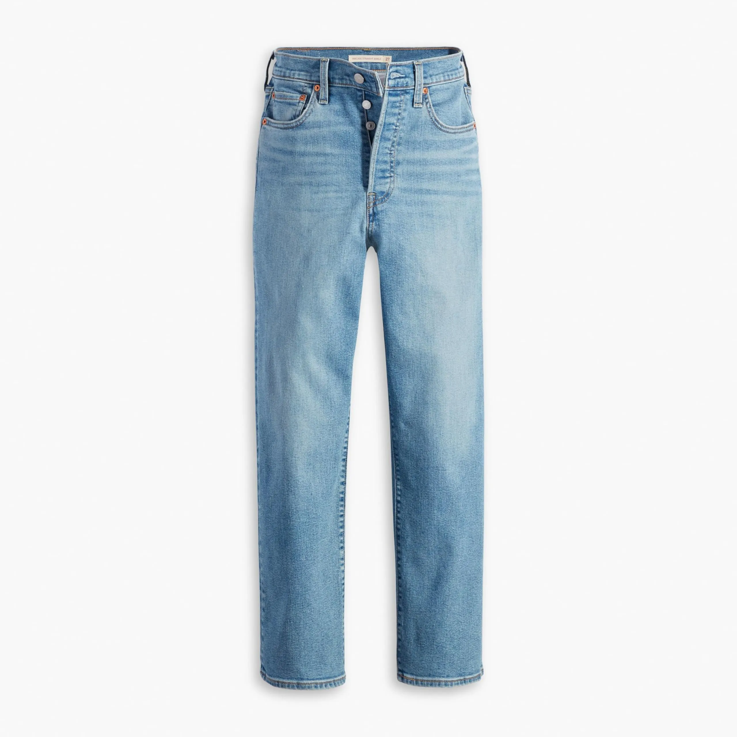 Levi's Ribcage Straight Ankle Jeans - Center Lane - immagine 5
