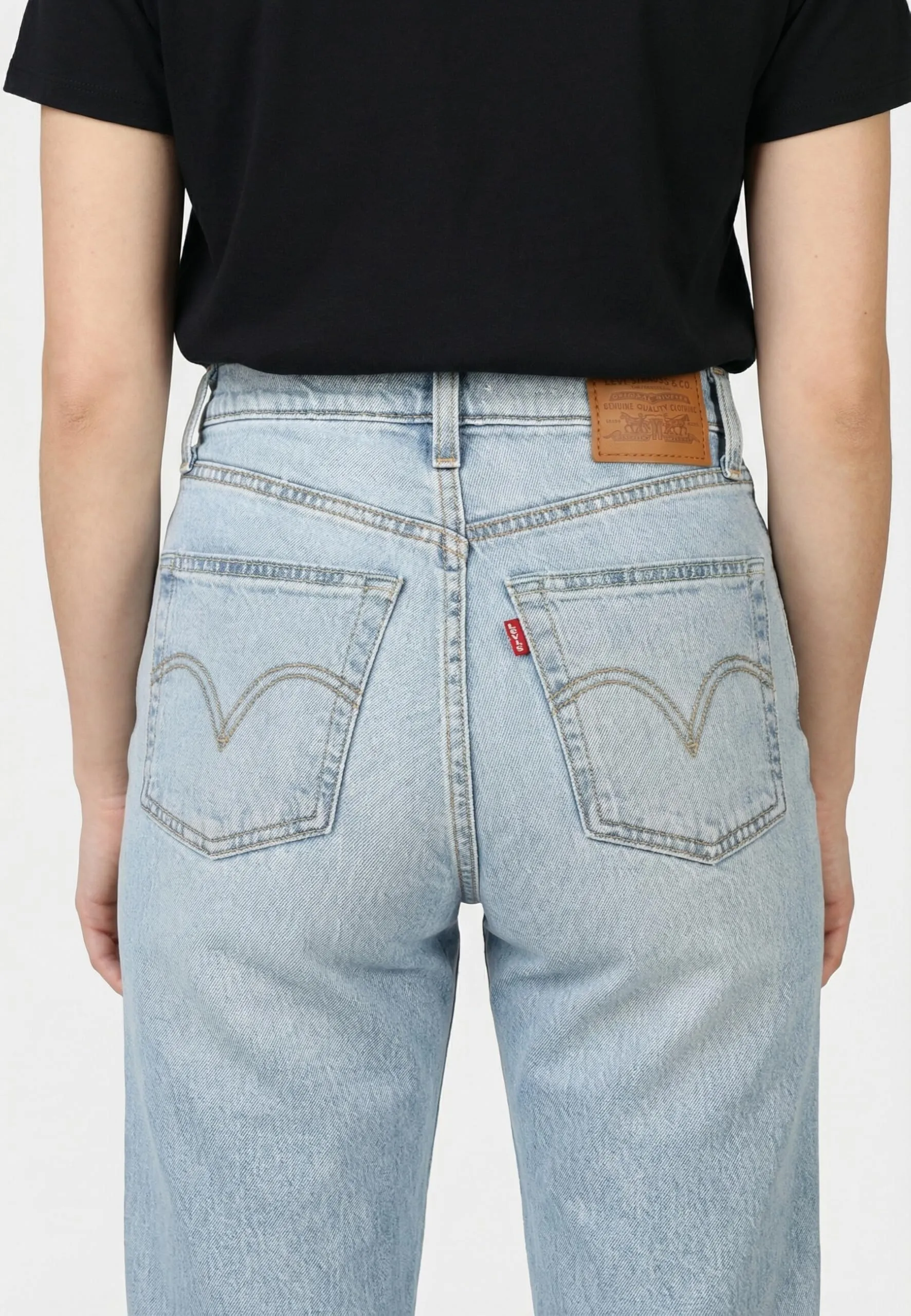 Levi's Women's Straight Ankle Jeans, Filter Her Ltw, 25W x 29L - immagine 4