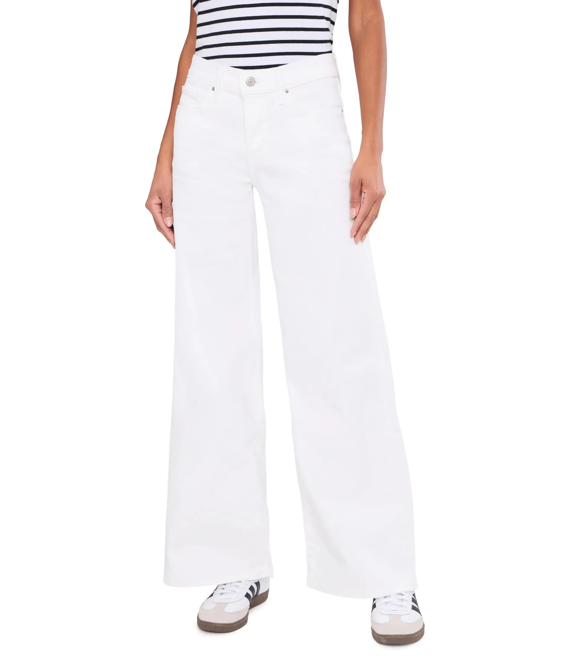 Levi's Pantaloni da Donna 318 a Gamba Larga, Bianco Chiaro, 26 W x 30 L - immagine 1