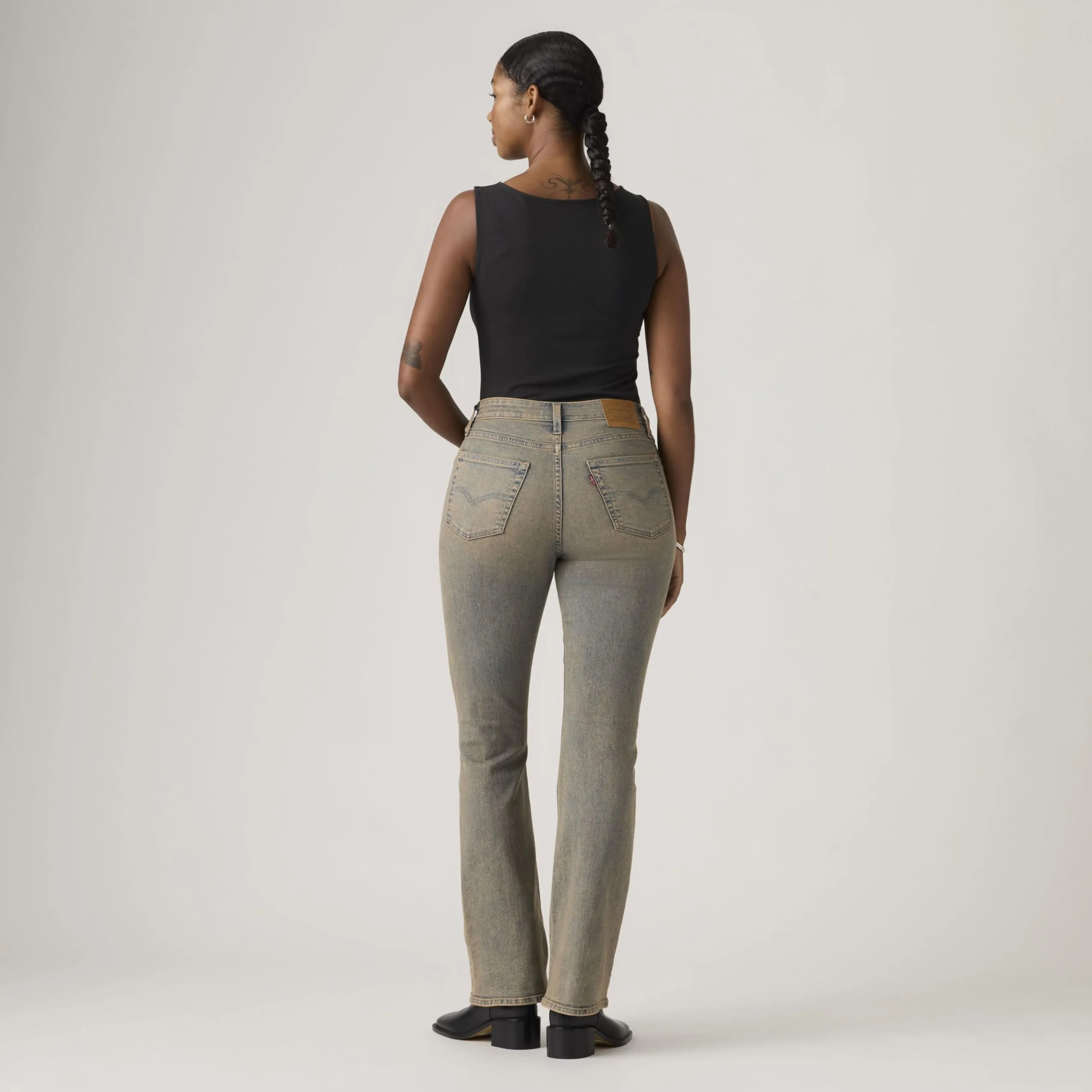 Levi's Donna Vita Alta Bootcut The Dust 725, 29W x 32L - immagine 3