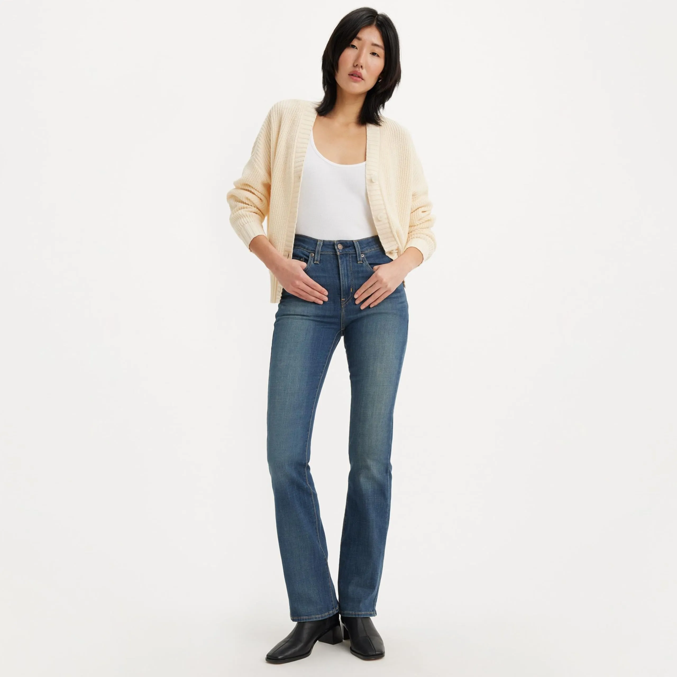Levi's 725 High Rise Bootcut Jeans - Tore It Up No DX - immagine 4