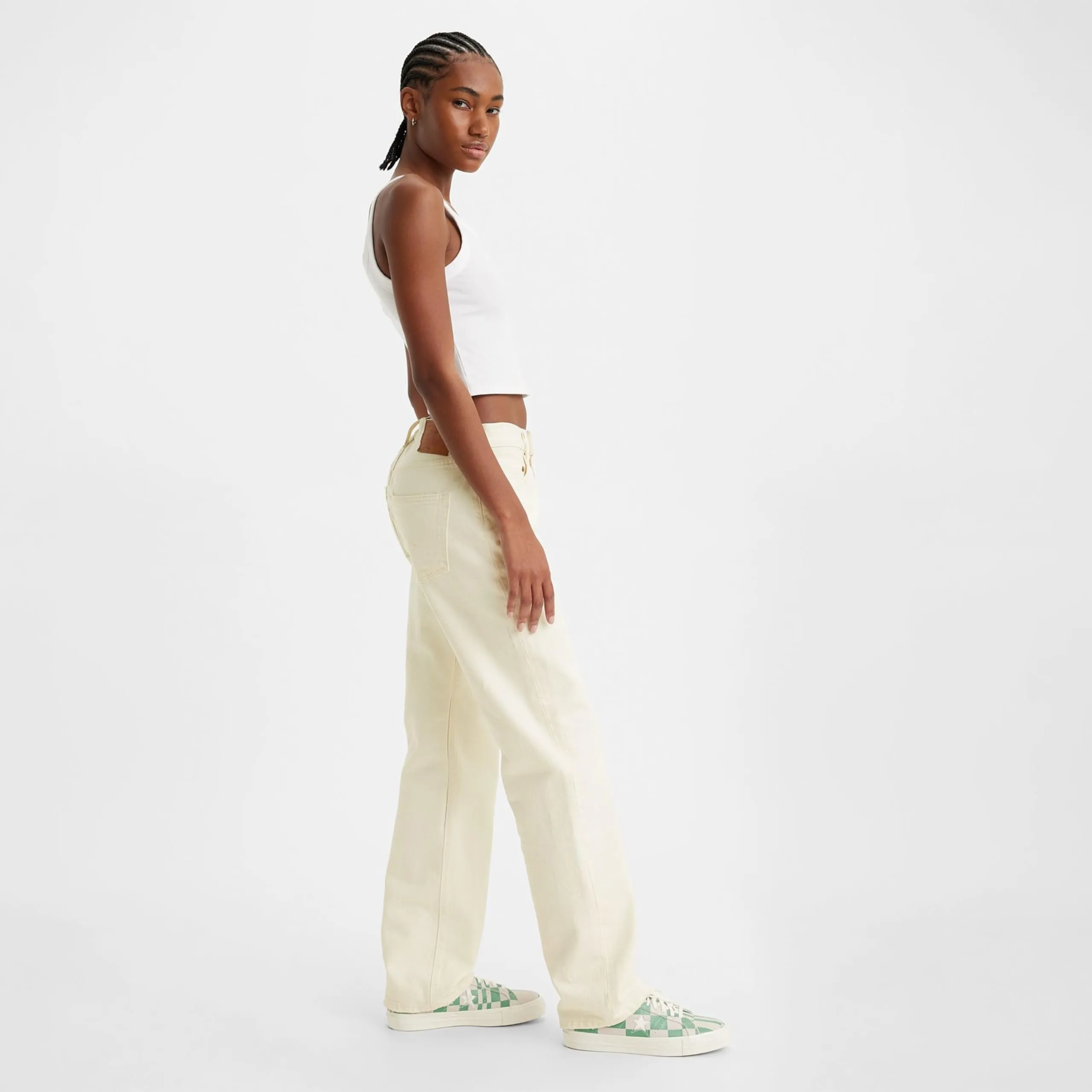 Levi's 501 '90s Ecru Booper No Damage - immagine 2