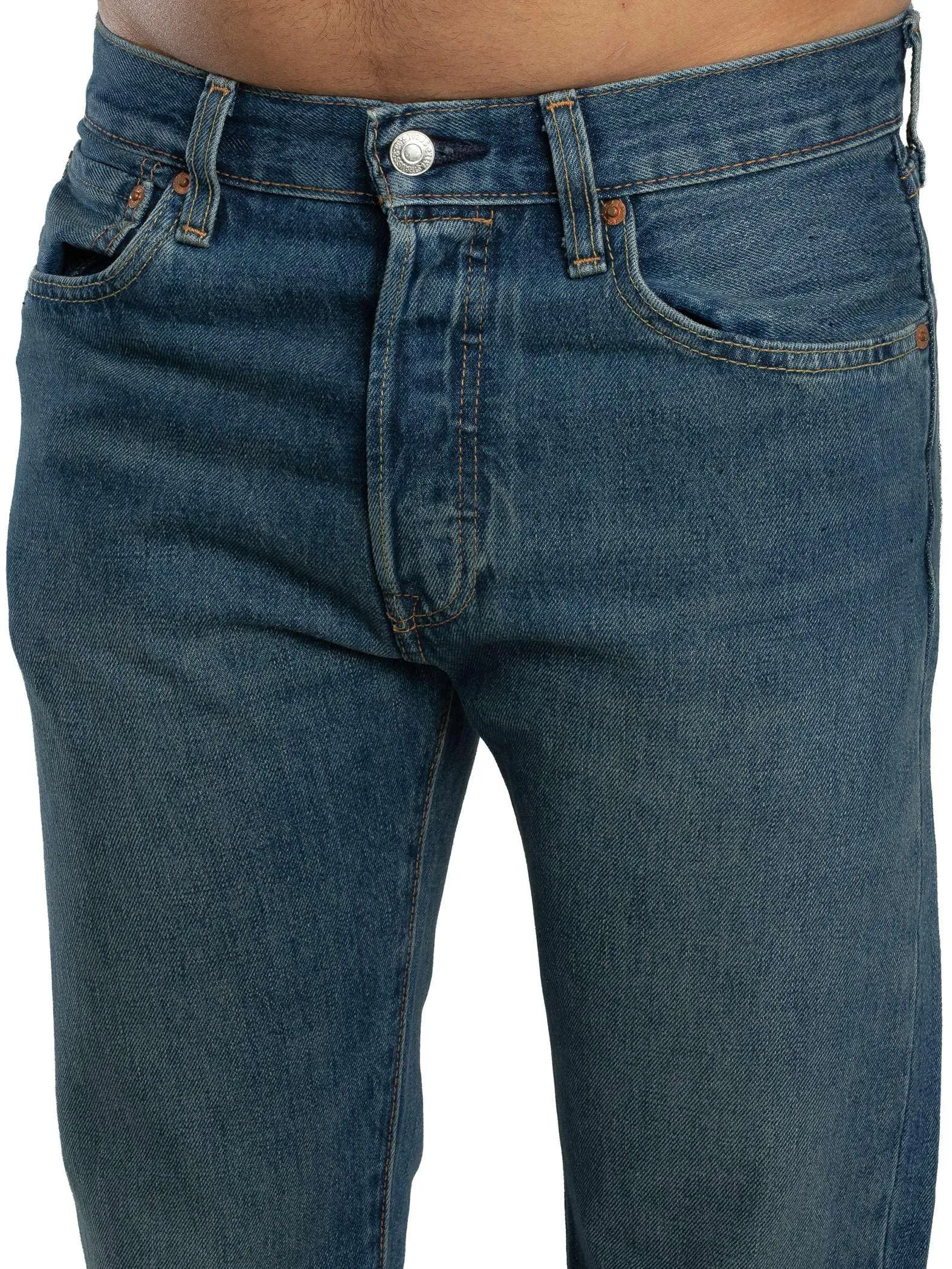Levi's 501 Original Fit Jeans for Men, A Soft Spot, 32W/34L - immagine 5