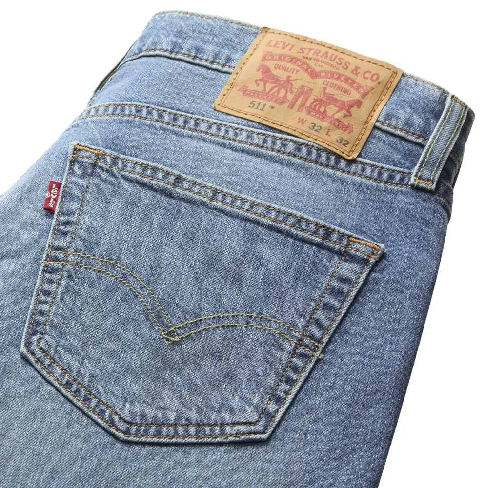 Levi's 511 Slim Fit Jeans - Cloud Watching - 34W / 30L - immagine 8