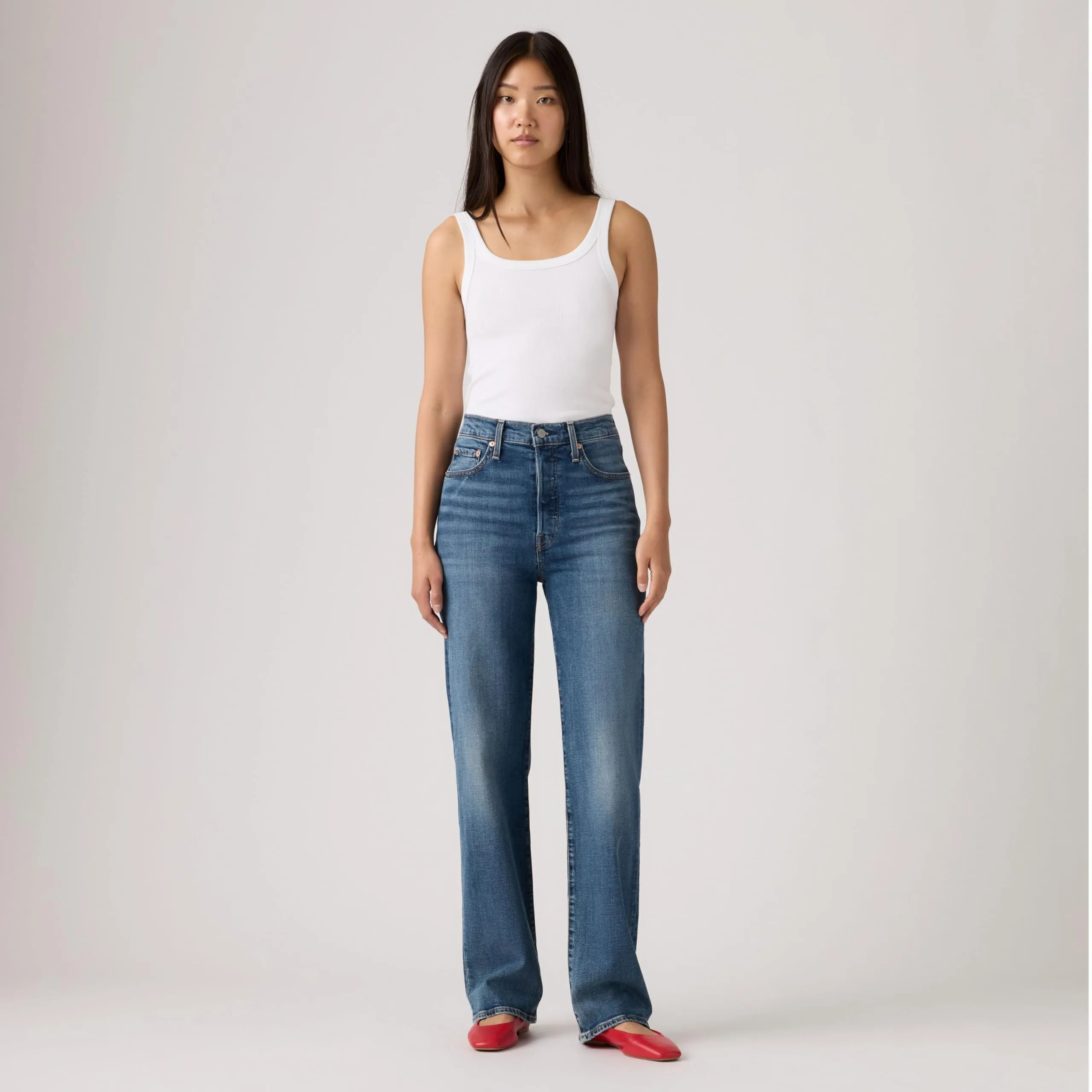 Levi's Ribcage Full Length Jeans - Select Us - immagine 5