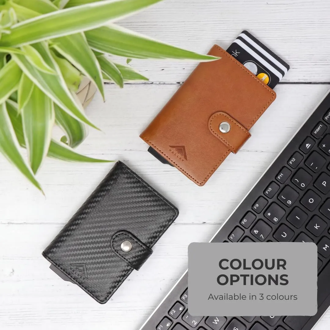 Stealth Wallet Portacarte Bancario RFID da Uomo con Clip Portasoldi - immagine 7