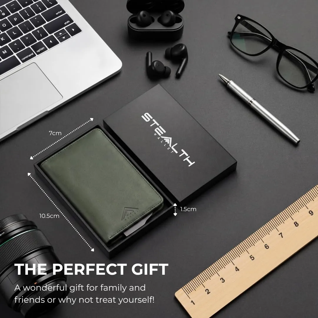 Stealth Wallet Portafoglio Portacarte Pop-Up Slim Minimalista da Uomo - immagine 5