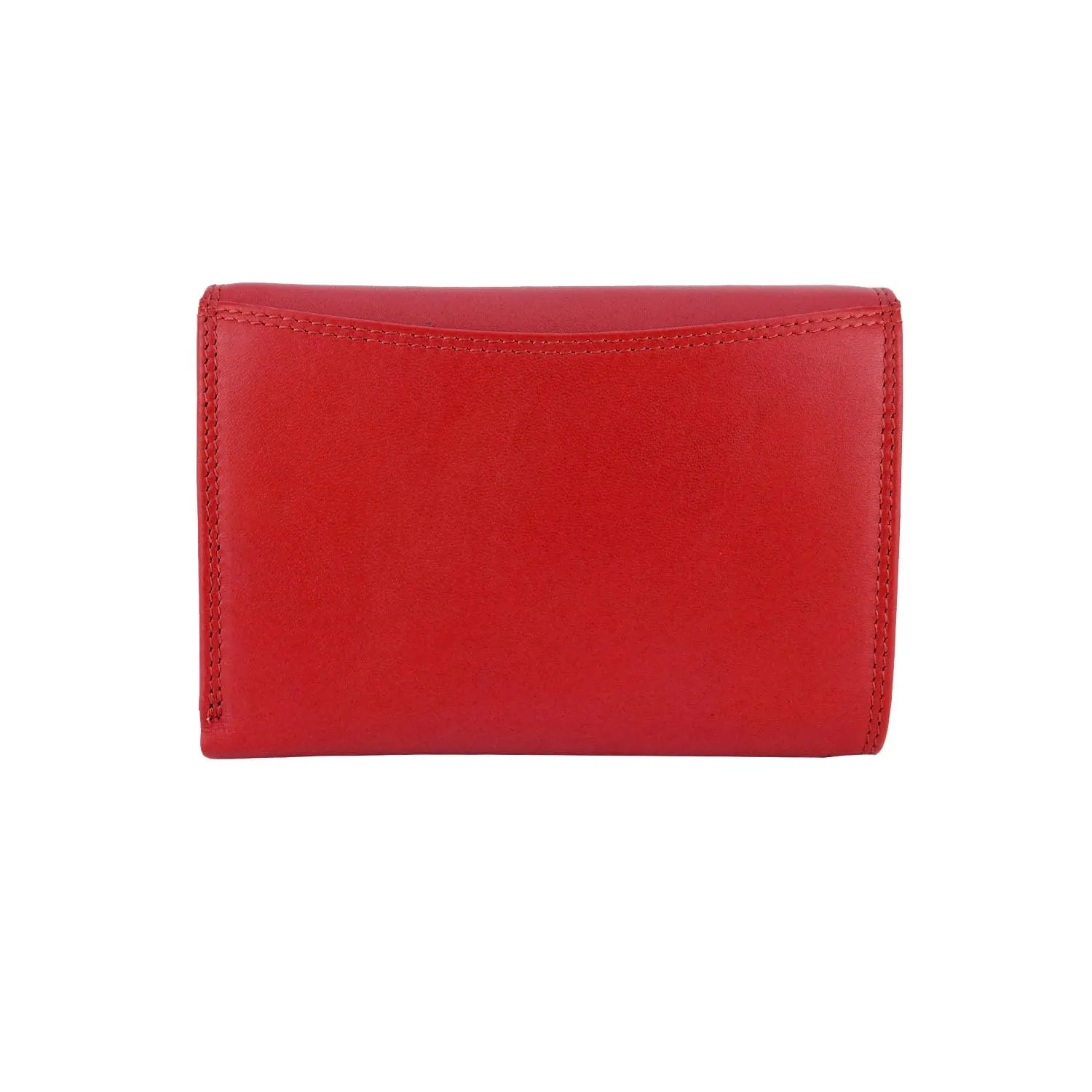 Laura Biagiotti Portafoglio Donna in Vera Pelle, Rosso 156 - immagine 8