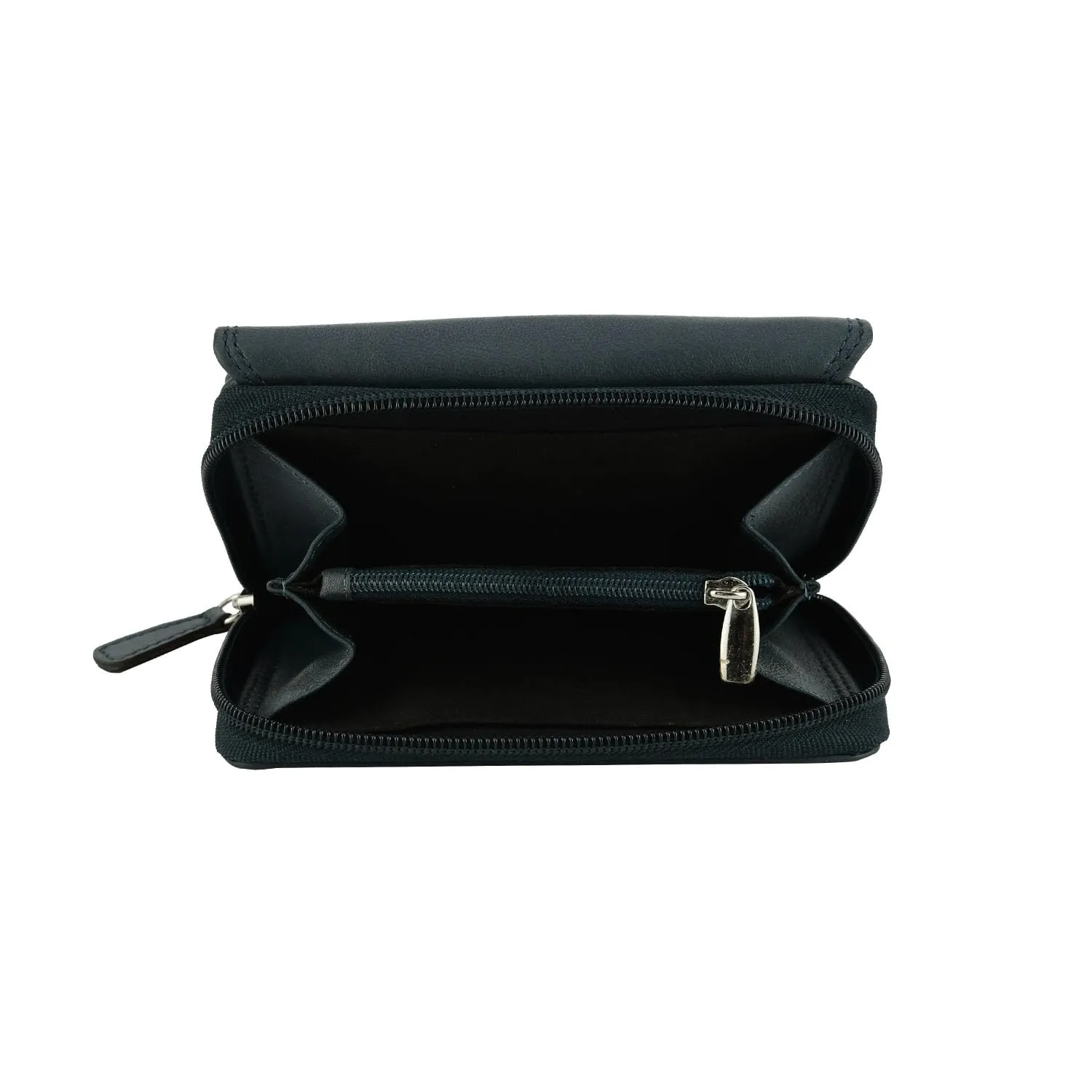 Laura Biagiotti Portafoglio Donna in Vera Pelle - Navy 208 - immagine 4