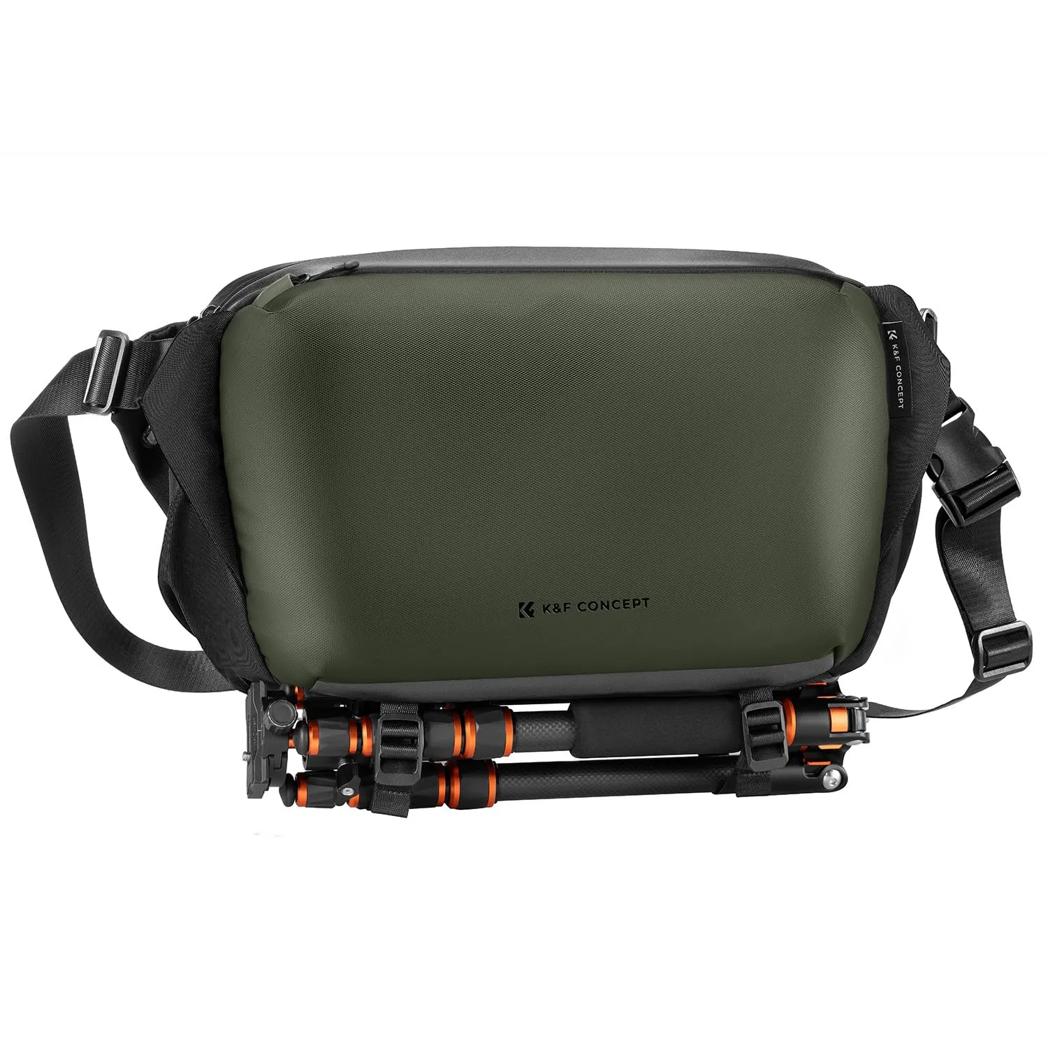K&F Concept Borsa Fotografica a Tracolla Impermeabile e Antiurto, 37cm, Nero - immagine 1
