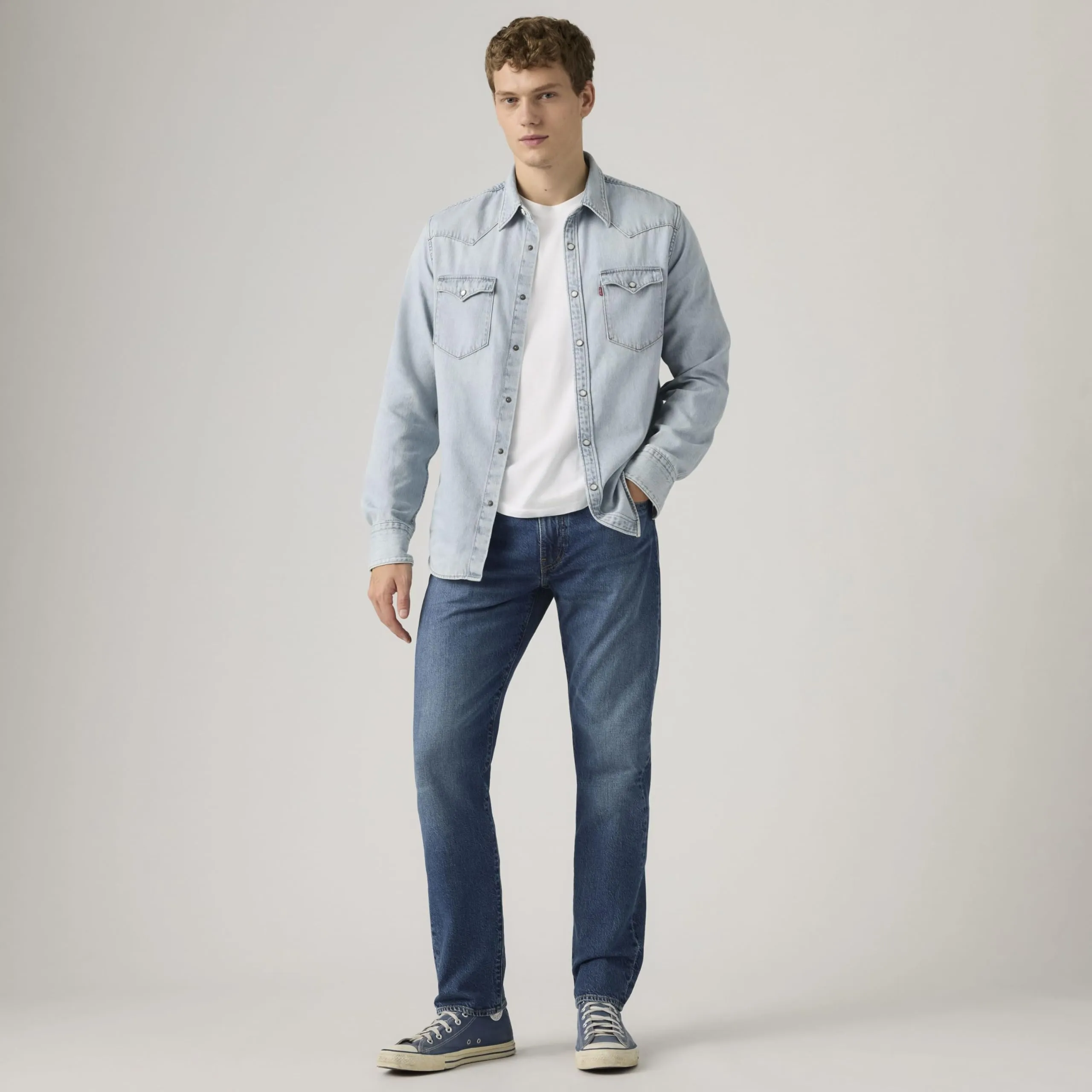 Levi's 502 Taper Rainy Afternoon 32W / 32L - immagine 3