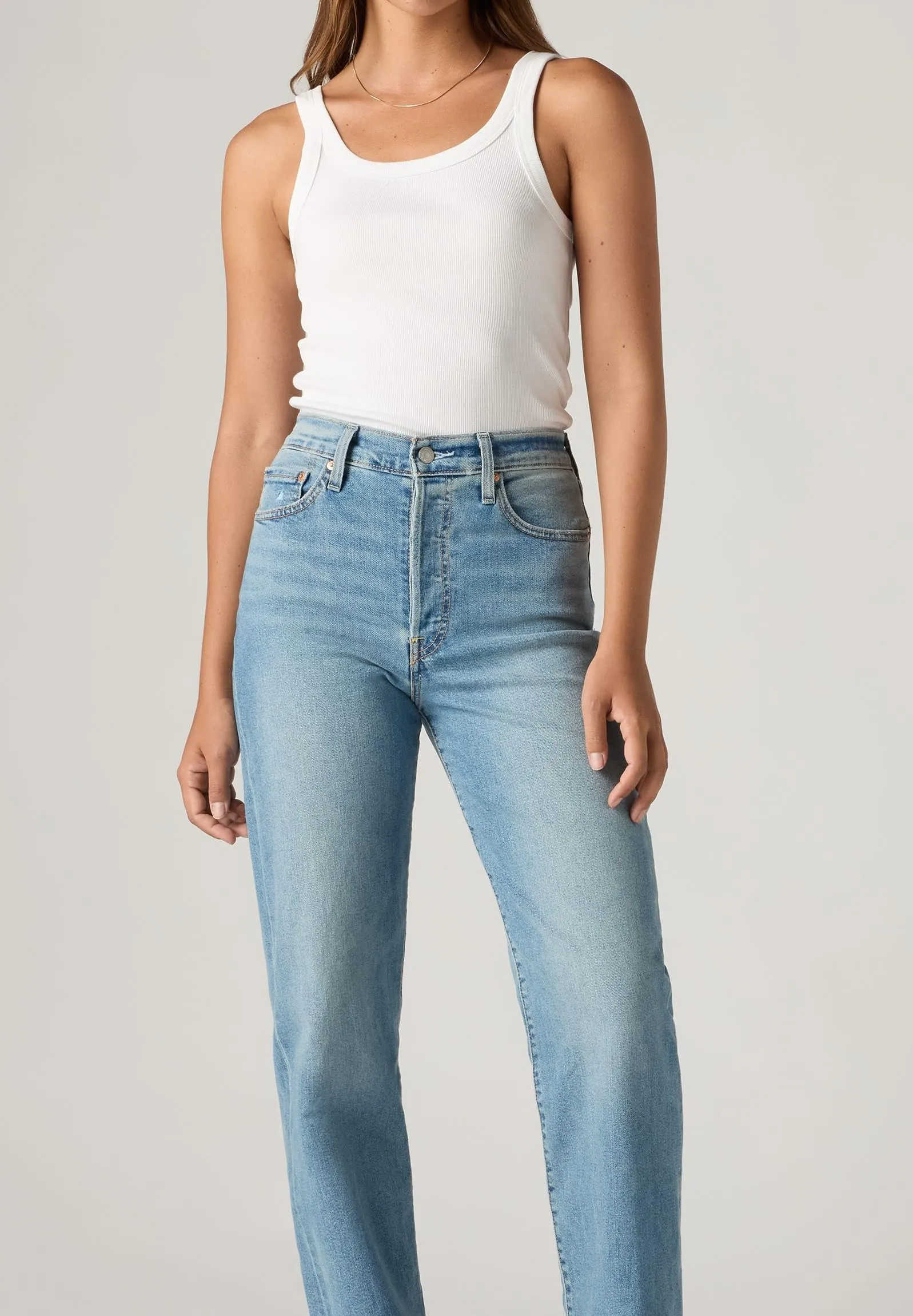 Levi's Ribcage Straight Ankle Donna Center Lane 30W / 29L - immagine 2