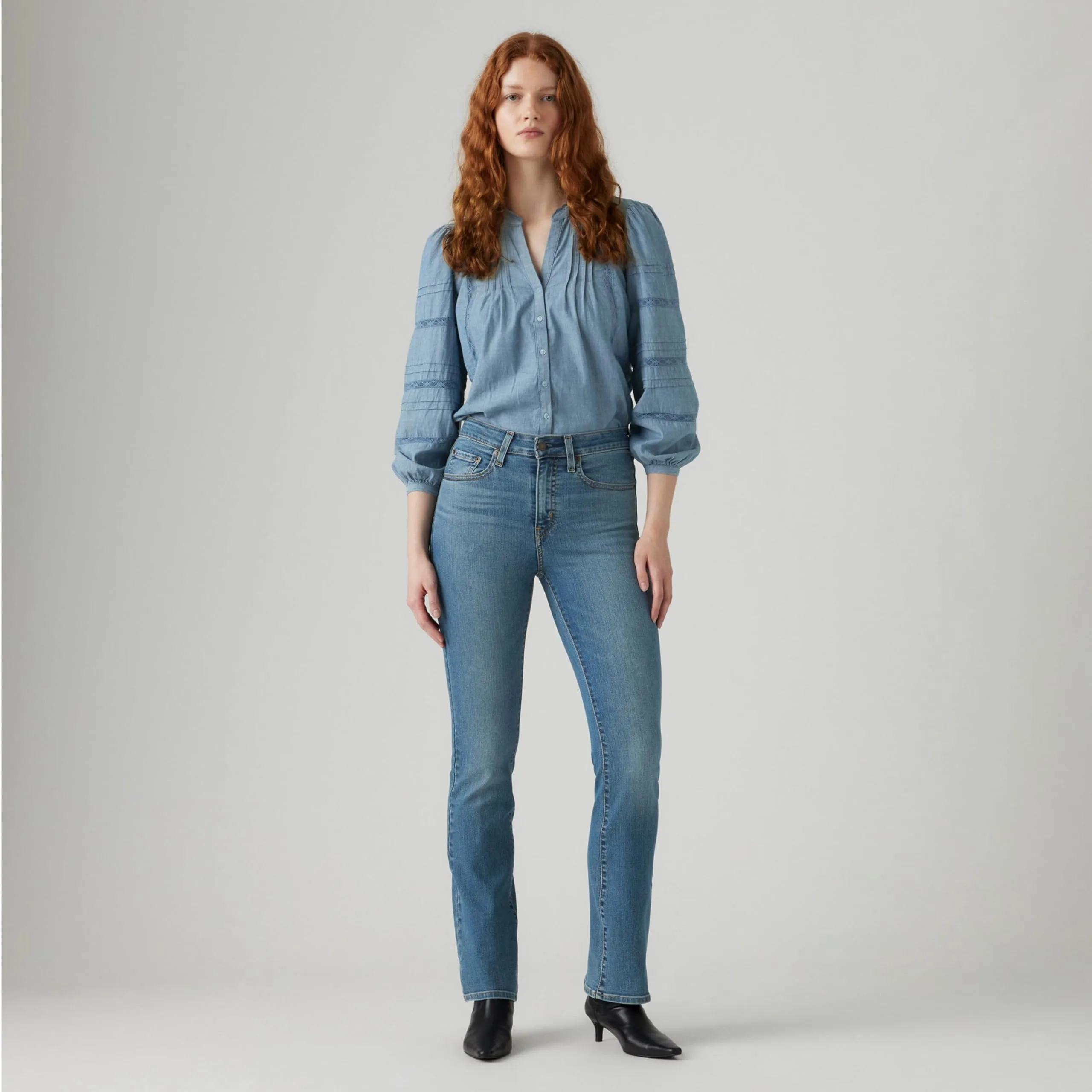 Levi's 725 High Rise Bootcut Jeans - Hint Of Tint - immagine 8