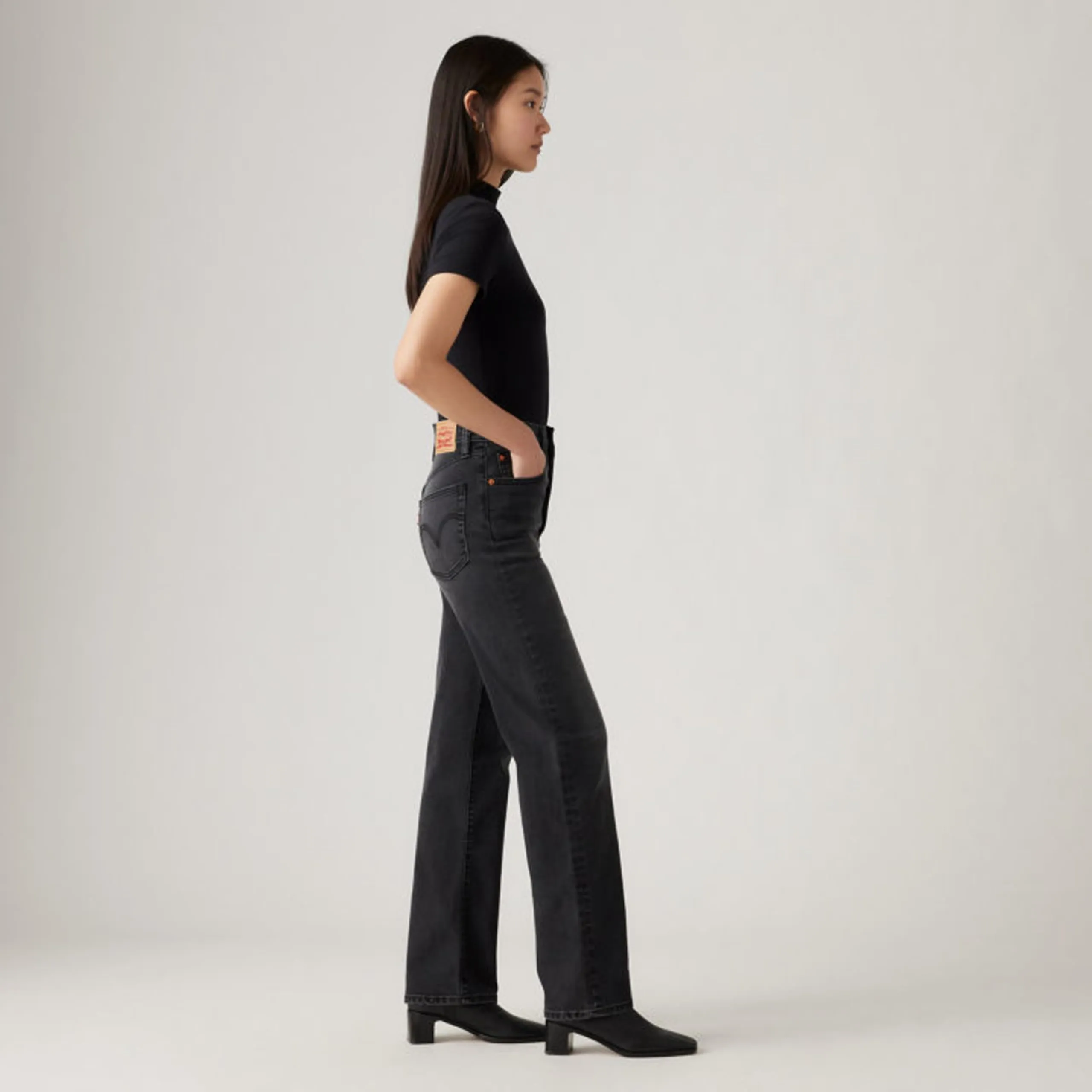 Levi's Ribcage Full Length Jeans - Say No Go - immagine 3