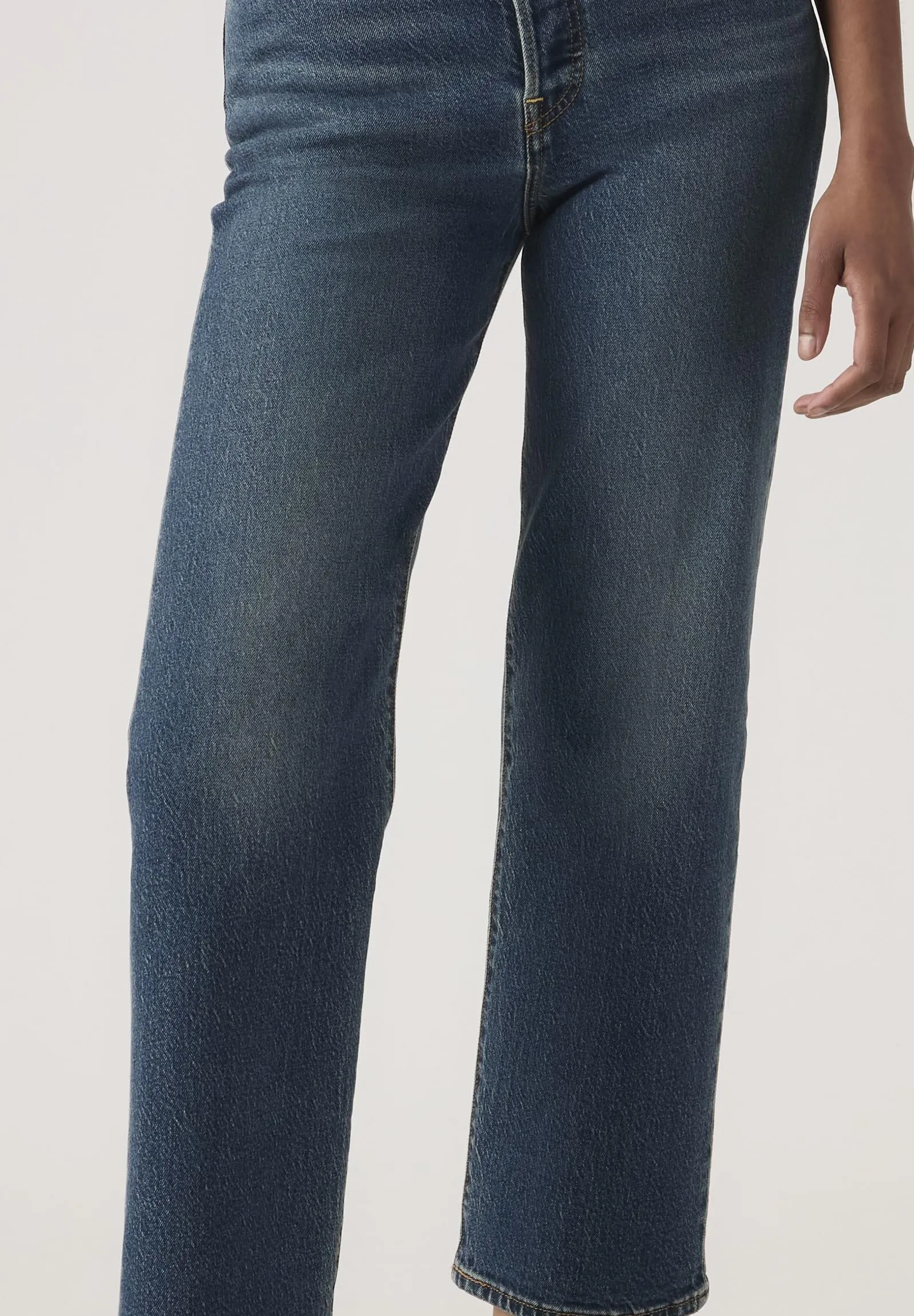 Levi's Ribcage Straight Ankle Jeans - Analyze This Ltw - immagine 2