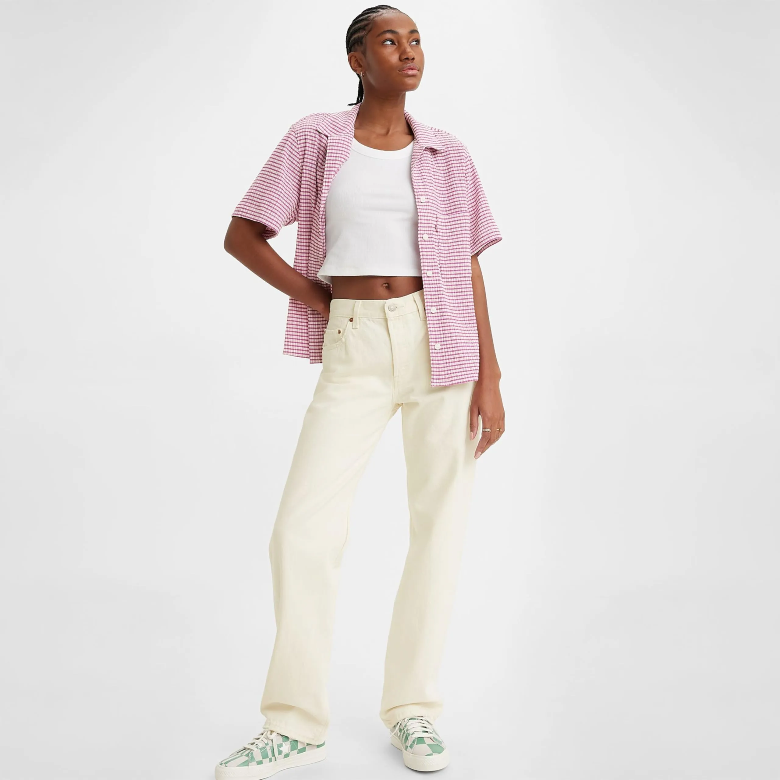 Levi's 501 '90s Ecru Booper No Damage - immagine 4