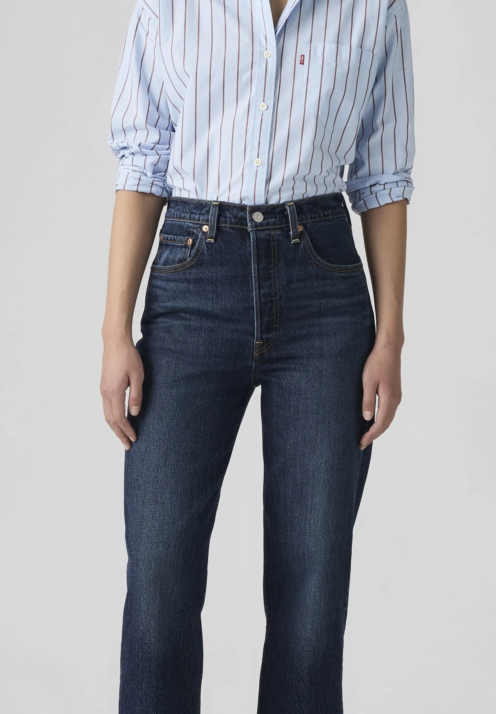 Levi's Ribcage Full Length Women's Jeans, Apply Now, 26W x 34L - immagine 4