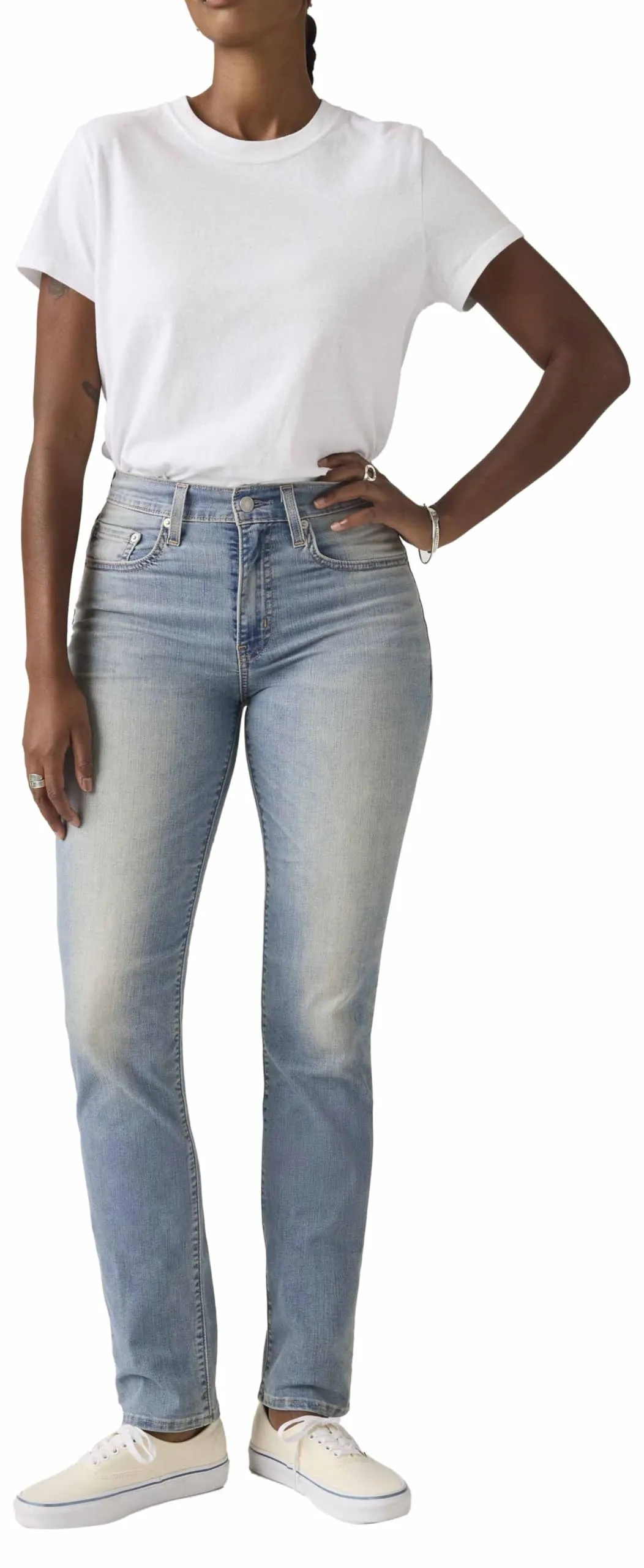 Levi's 724 High Rise Straight Slipped In Cool Jeans - immagine 1