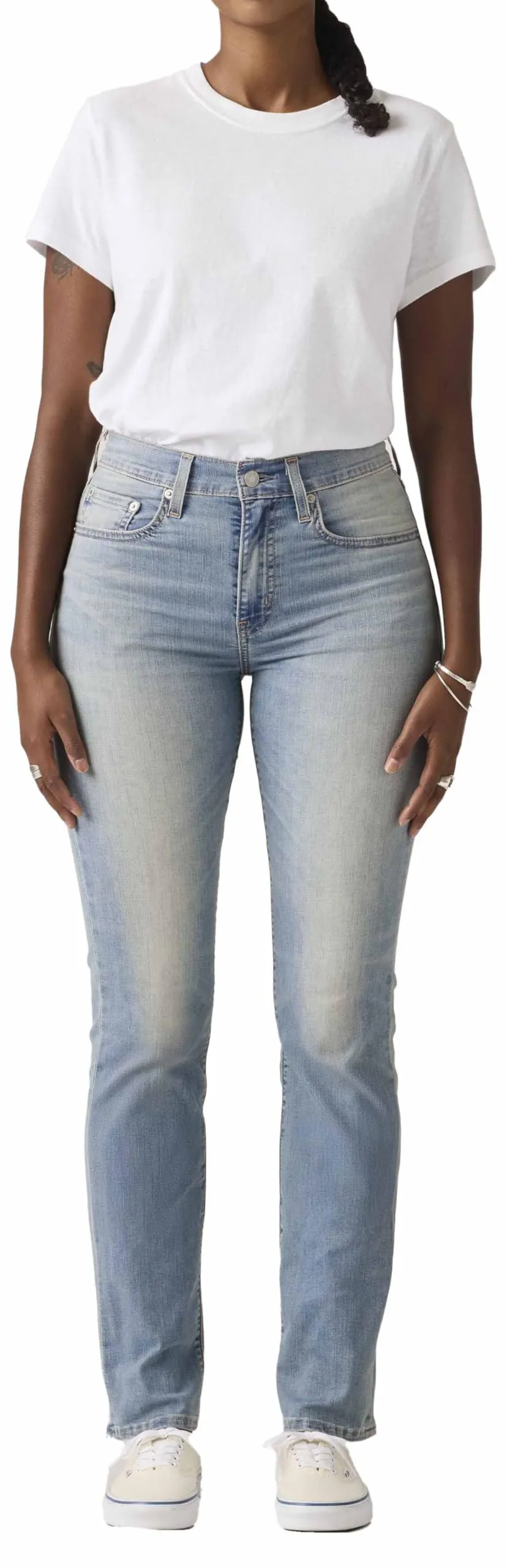 Levi's 724 High Rise Straight Slipped In Cool Jeans - immagine 5