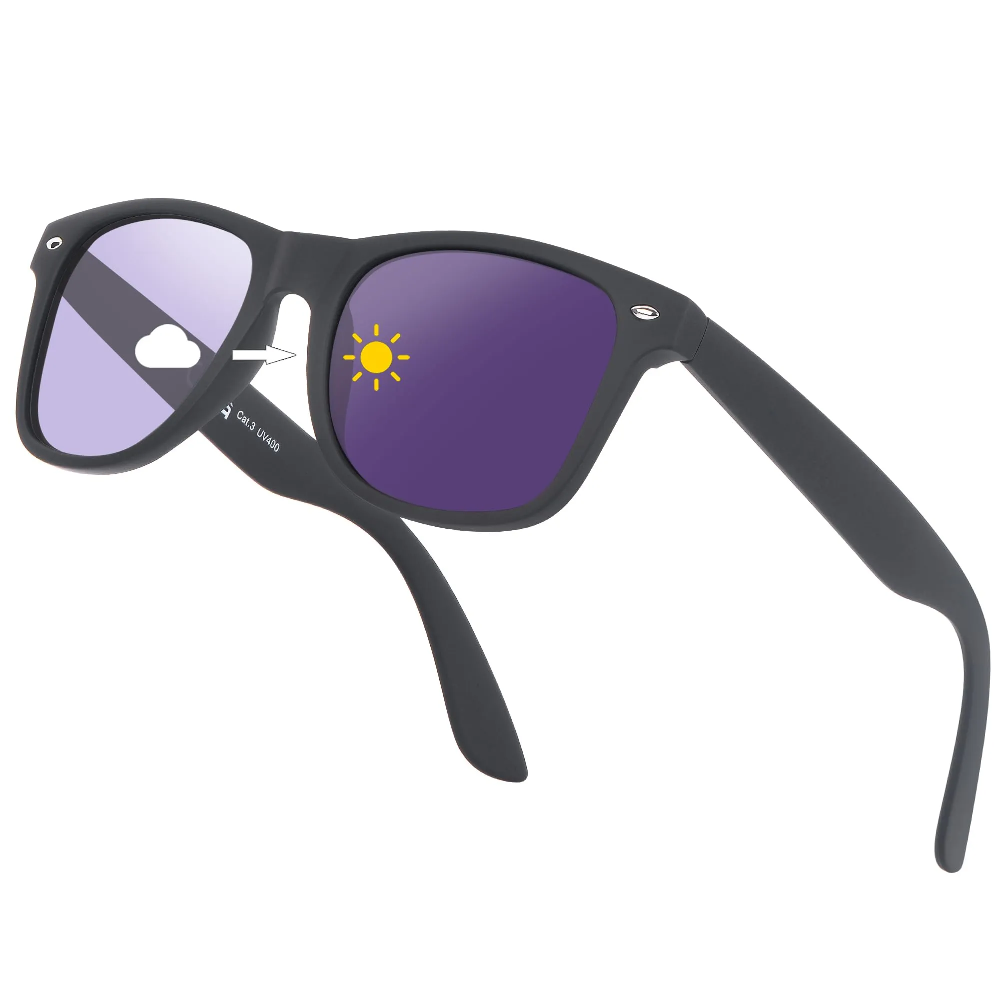 Ymmott Occhiali da Sole Polarizzati Retrò UV400 Unisex - immagine 1