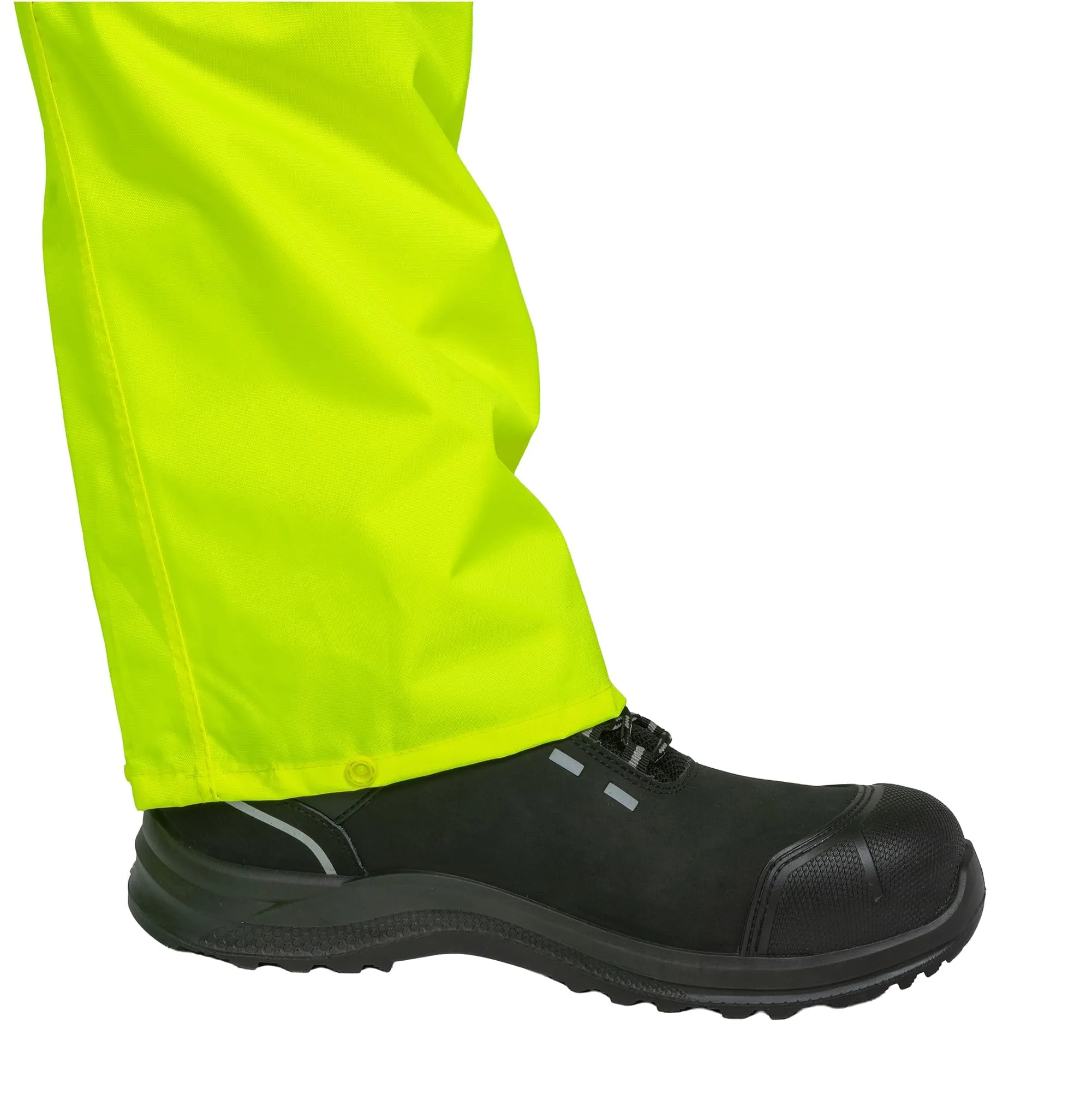 BWOLF Himalaya Tuta Impermeabile da Uomo con Cappuccio, Giallo HV, S - immagine 7