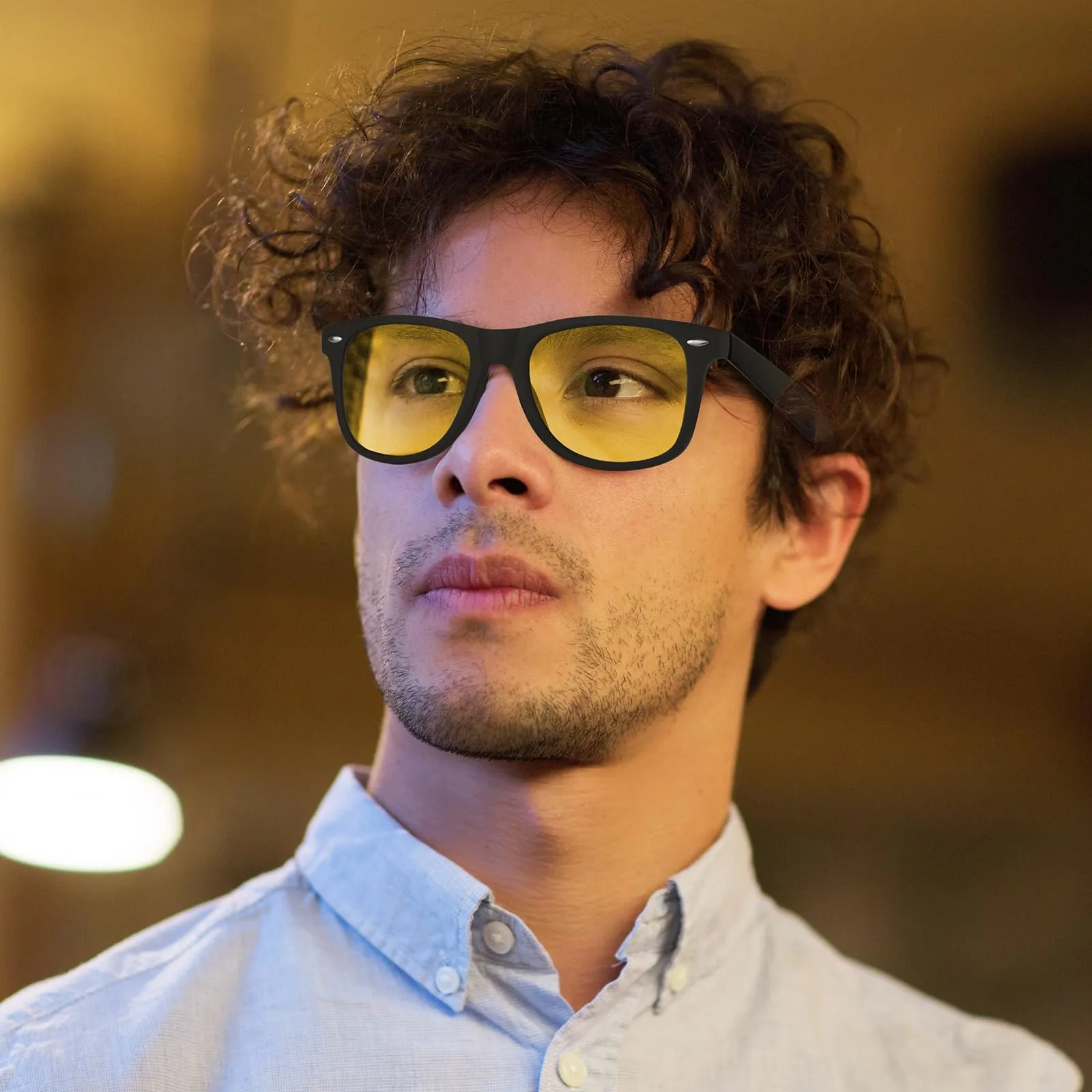 Ymmott Occhiali da Sole Polarizzati Stile Retrò Protezione UV400 per Uomo e Donna - immagine 4