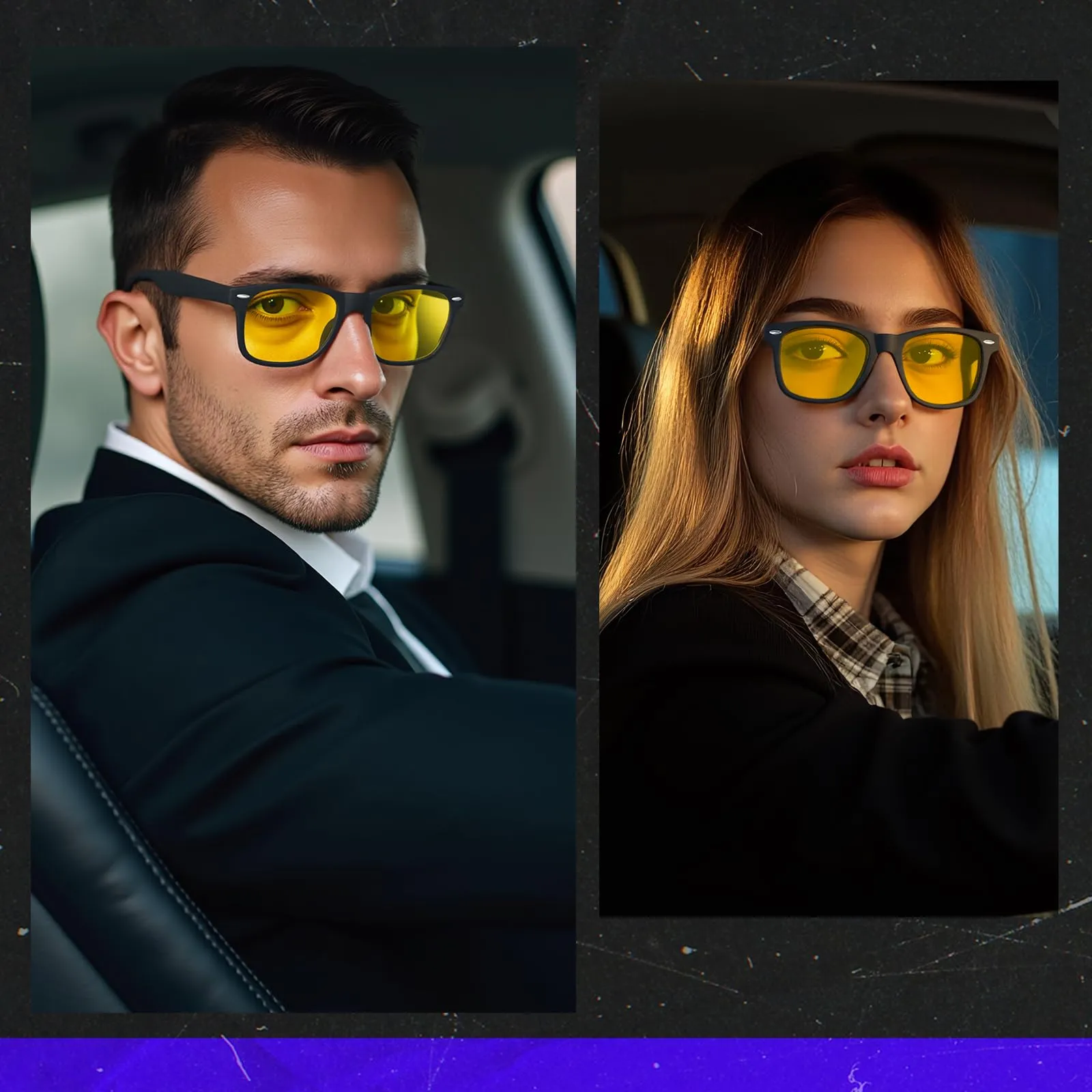 Ymmott Occhiali da Sole Polarizzati Stile Retrò Protezione UV400 per Uomo e Donna - immagine 6