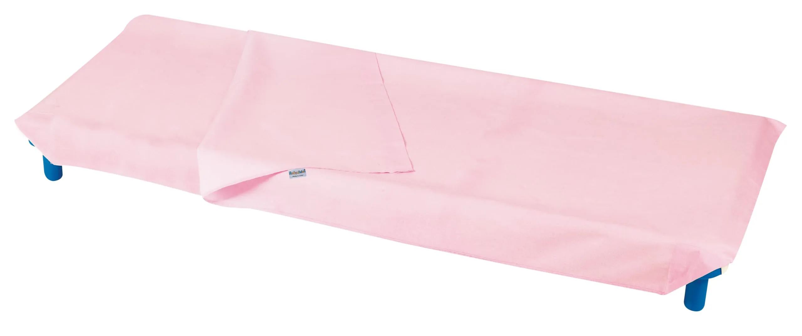 Andy & Helen Sacco Lenzuolo per Brandina Asilo 65x140 cm, 100% Cotone, Rosa - immagine 1