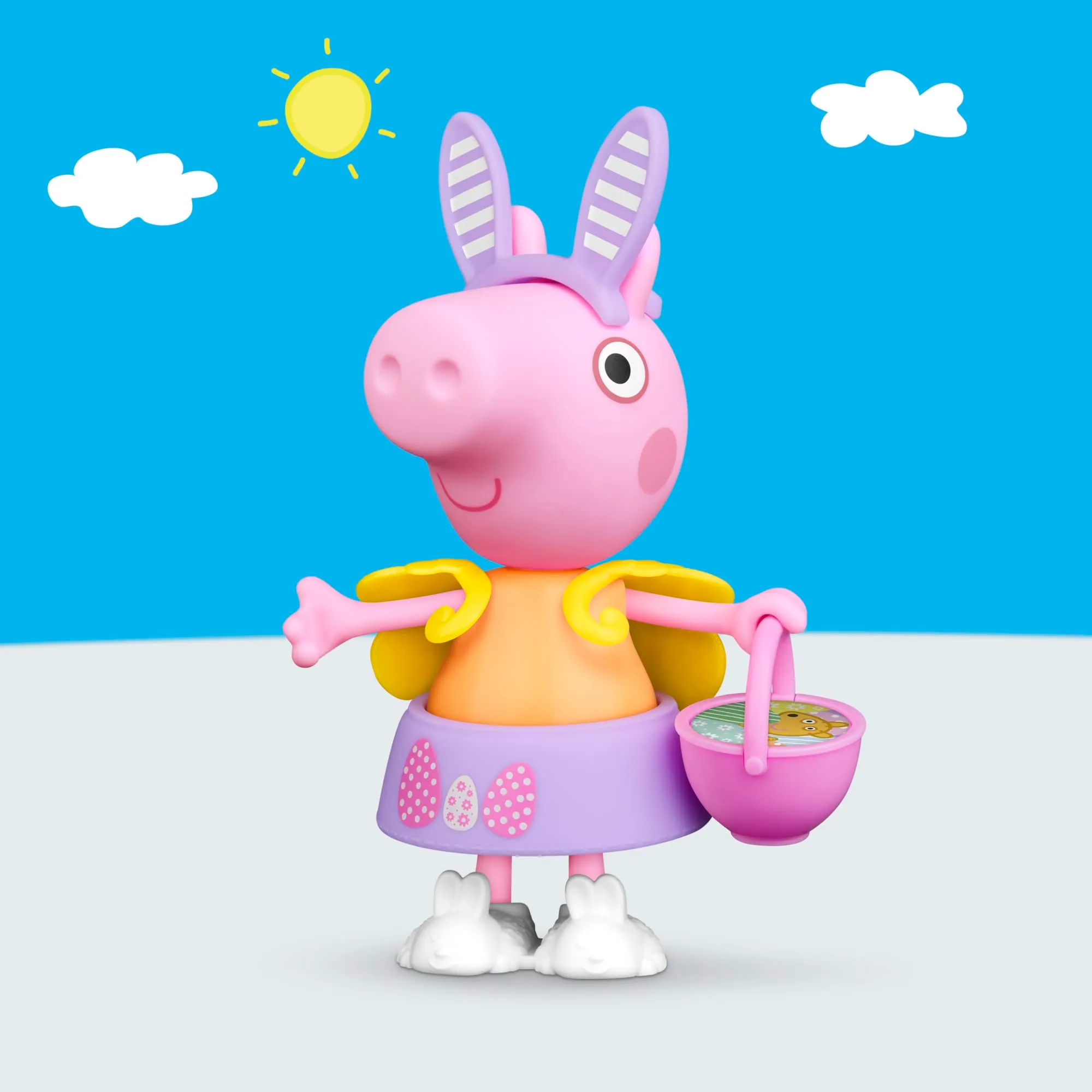 Peppa Pig Tenues de Printemps Figurine 15 cm - immagine 4
