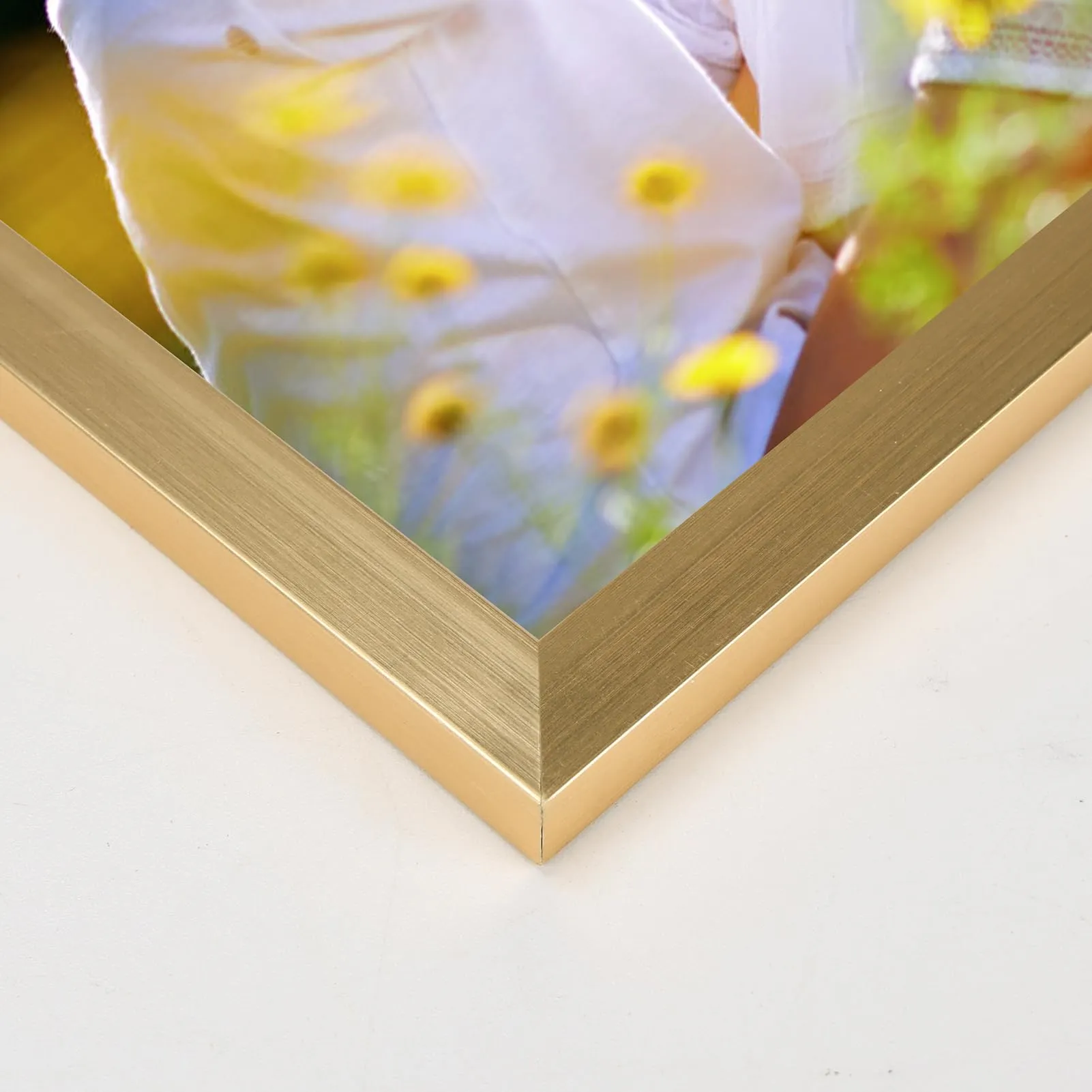 Hoikwo Cornice A3 in PVC Dorata, Set di 3 - immagine 3