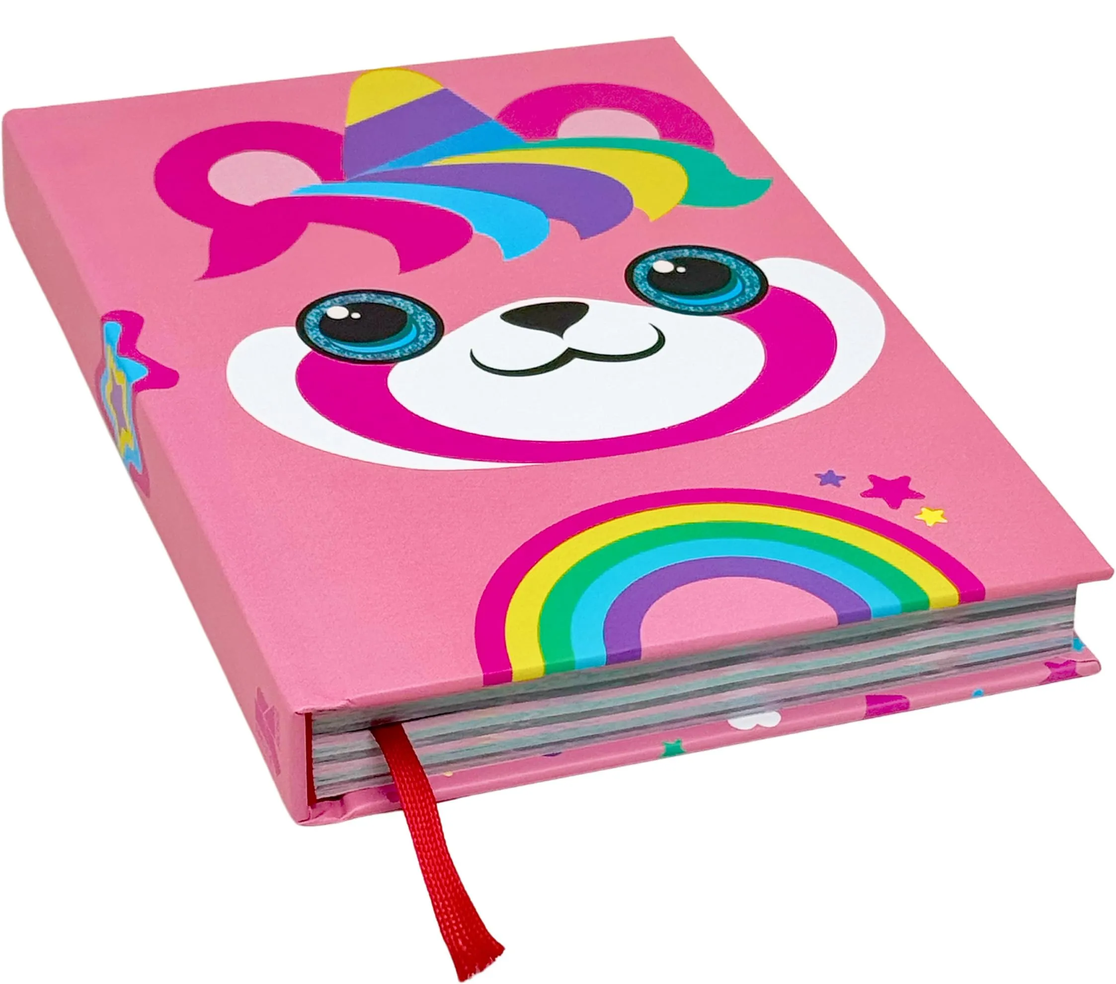 Julian Ross Diario Scuola Bambini Pandacorno Fluffy - 12 Mesi, 320 Pagine, 14,8x21 cm, Non Datato, Copertina Rigida - immagine 7