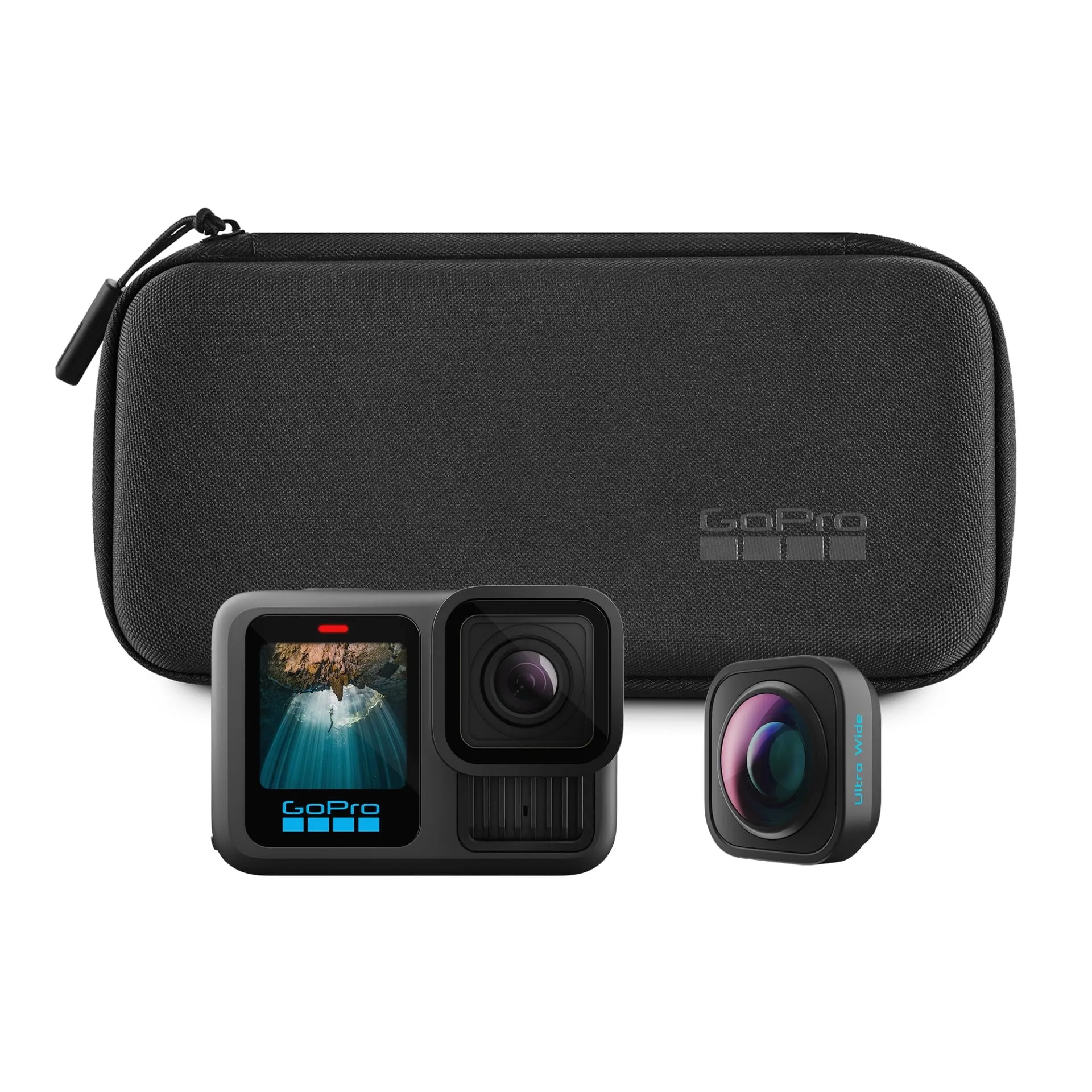 GoPro HERO13 Black Ultra Wide Edition Action Camera 5.3K60 27MP 177° FOV HB Series Lens Compatibility - immagine 1