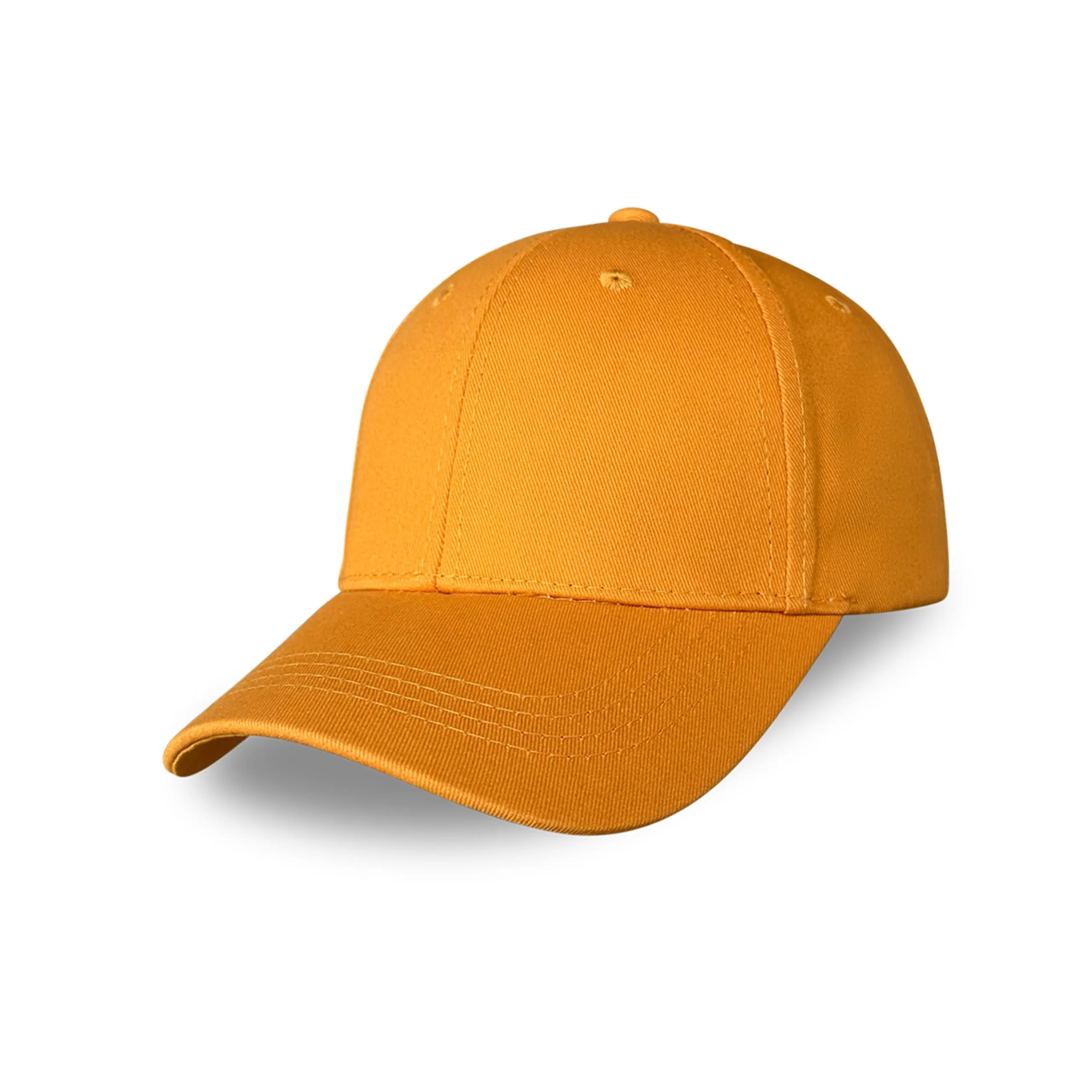 Bella Accessori Cappellino Baseball Regolabile Unisex in Cotone, Giallo Ambra - immagine 1