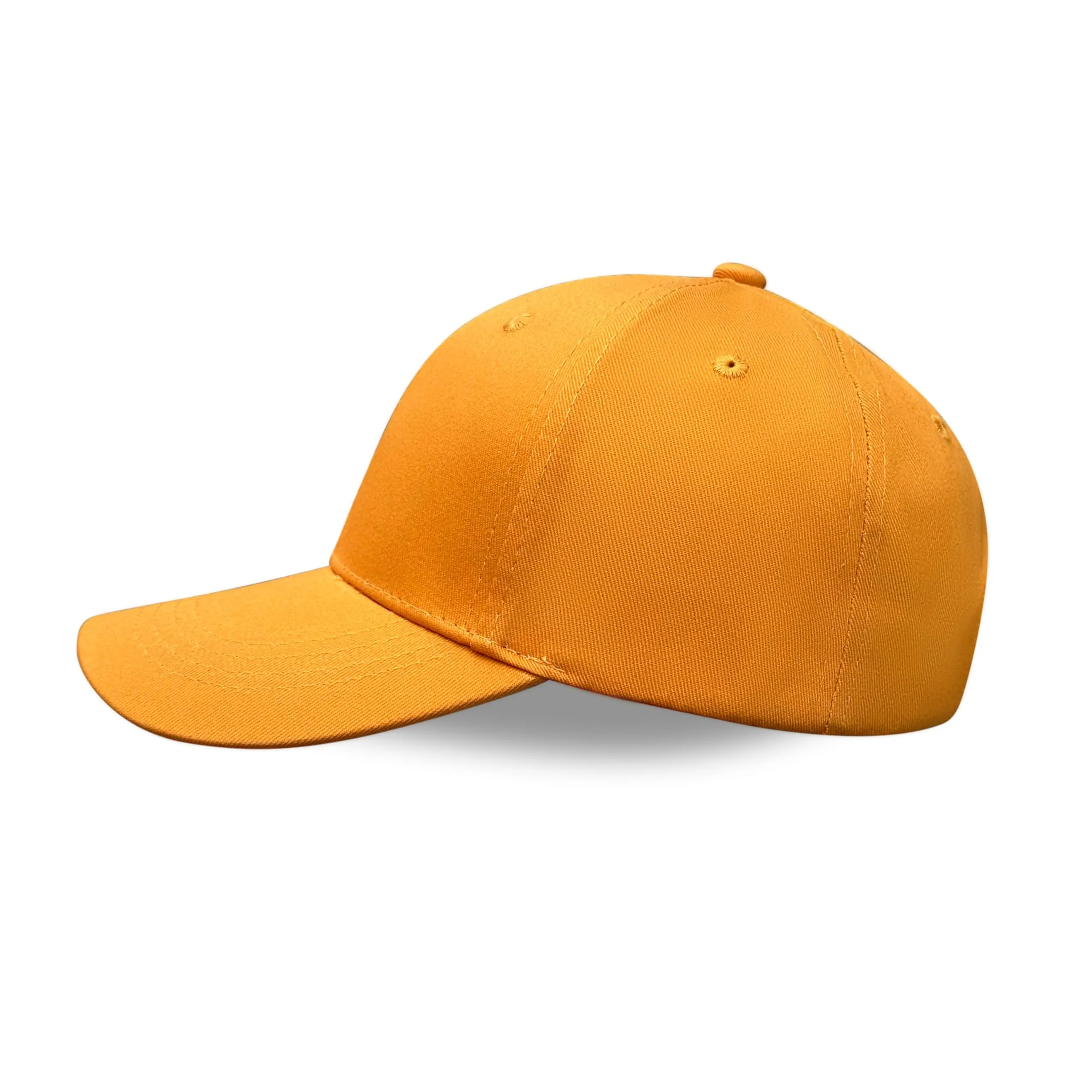 Bella Accessori Cappellino Baseball Regolabile Unisex in Cotone, Giallo Ambra - immagine 2