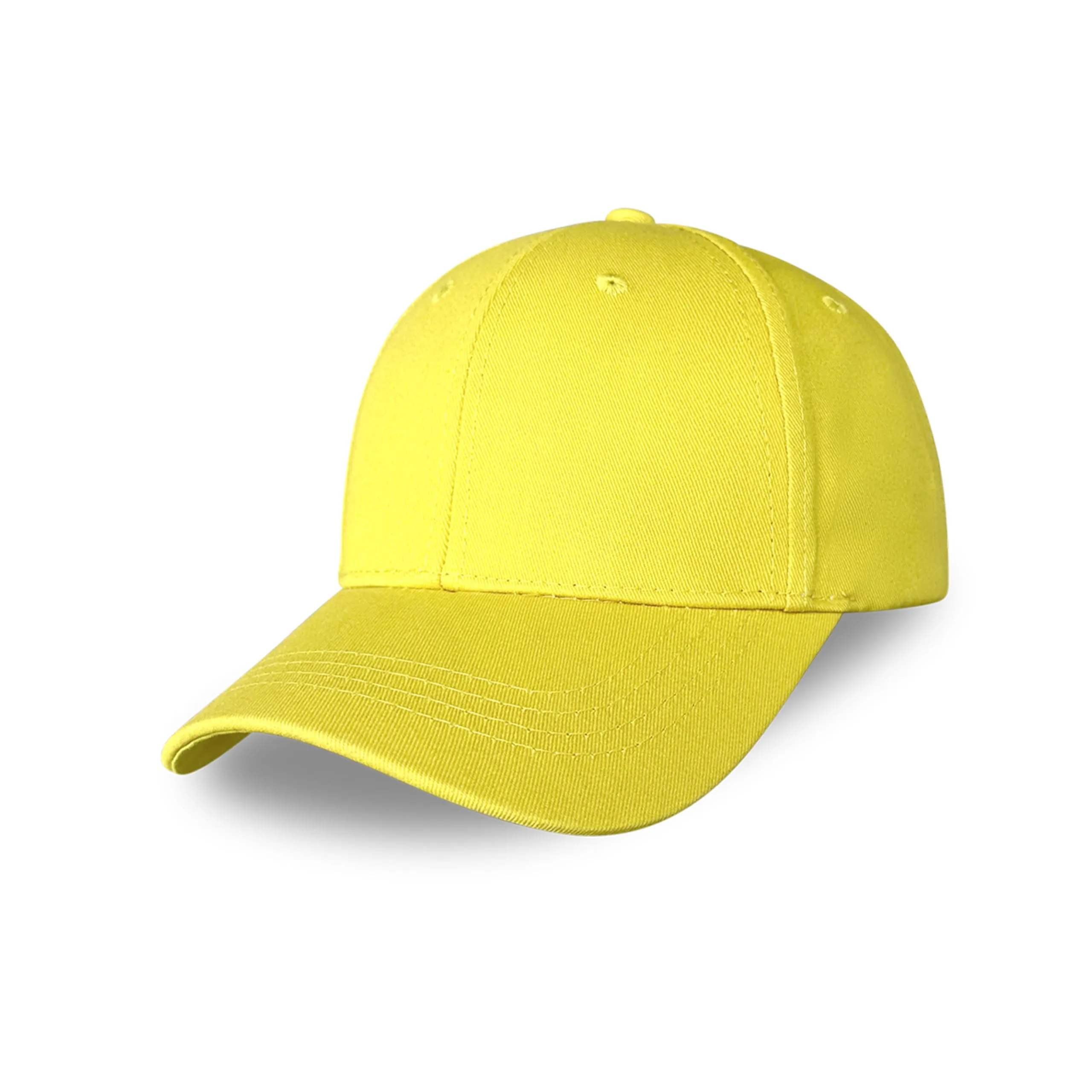 Bella Accessori Cappellino Baseball Regolabile Unisex in Cotone, Giallo Chiaro - immagine 1