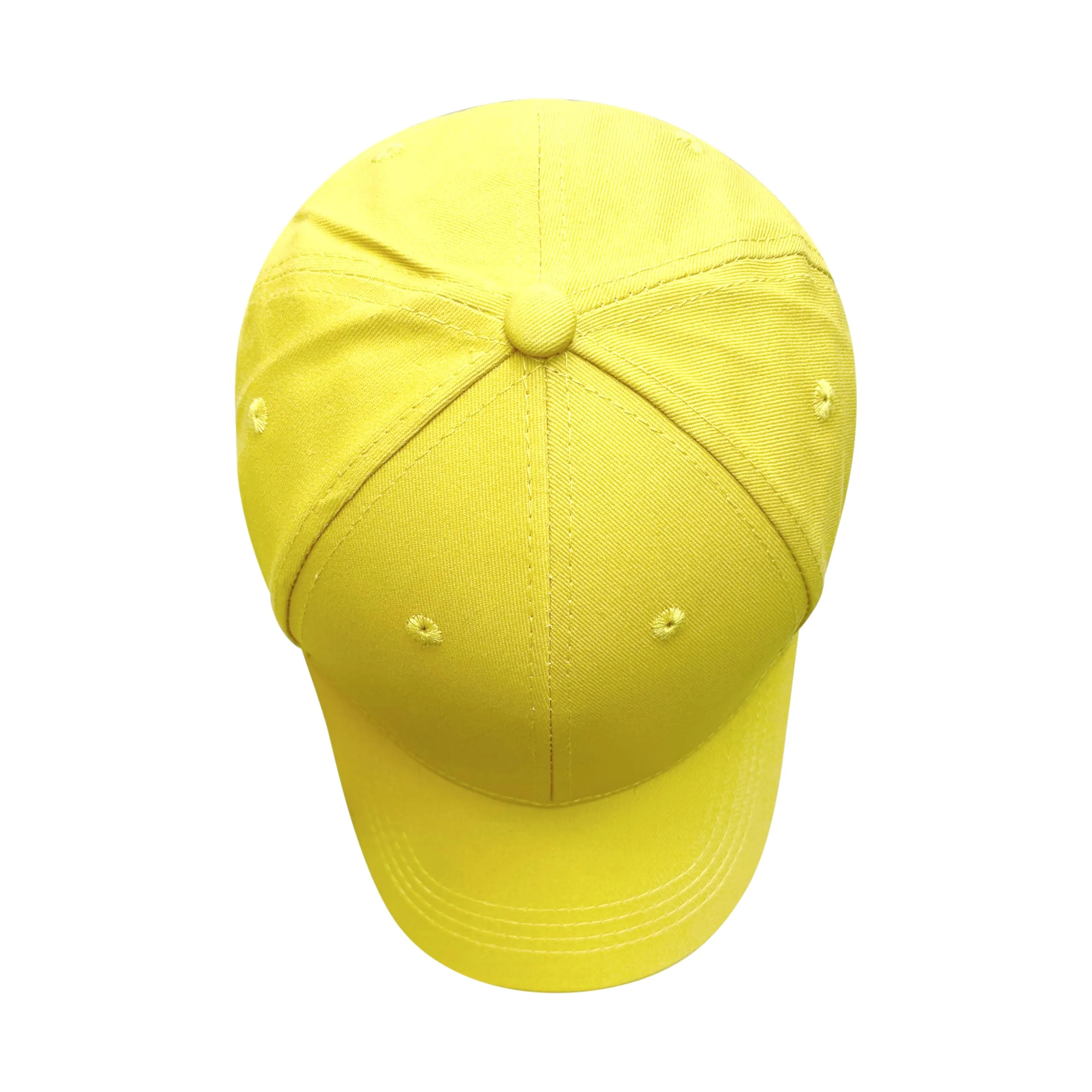 Bella Accessori Cappellino Baseball Regolabile Unisex in Cotone, Giallo Chiaro - immagine 3