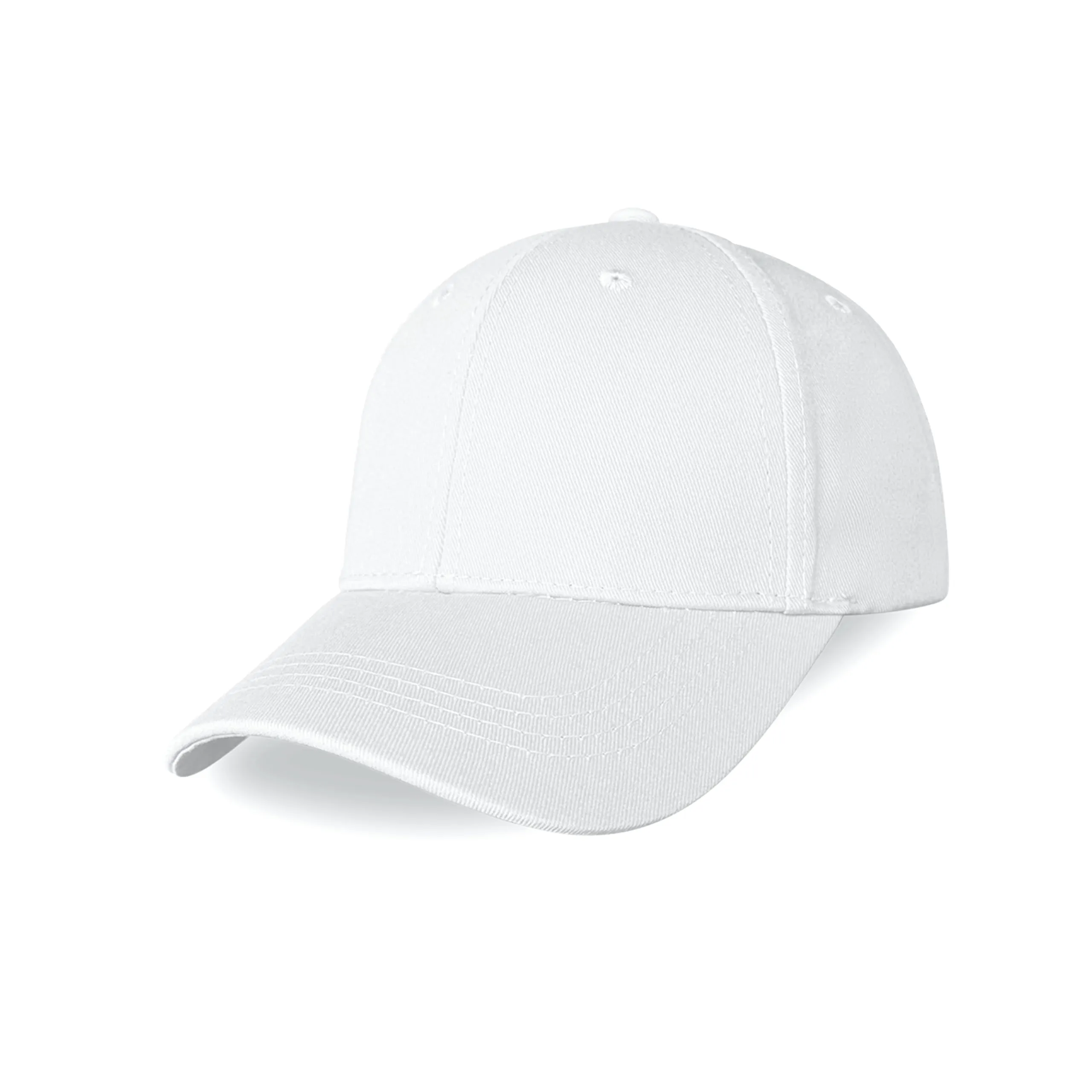 Bella Accessori Cappellino Baseball Regolabile Unisex in Cotone, Bianco - immagine 1