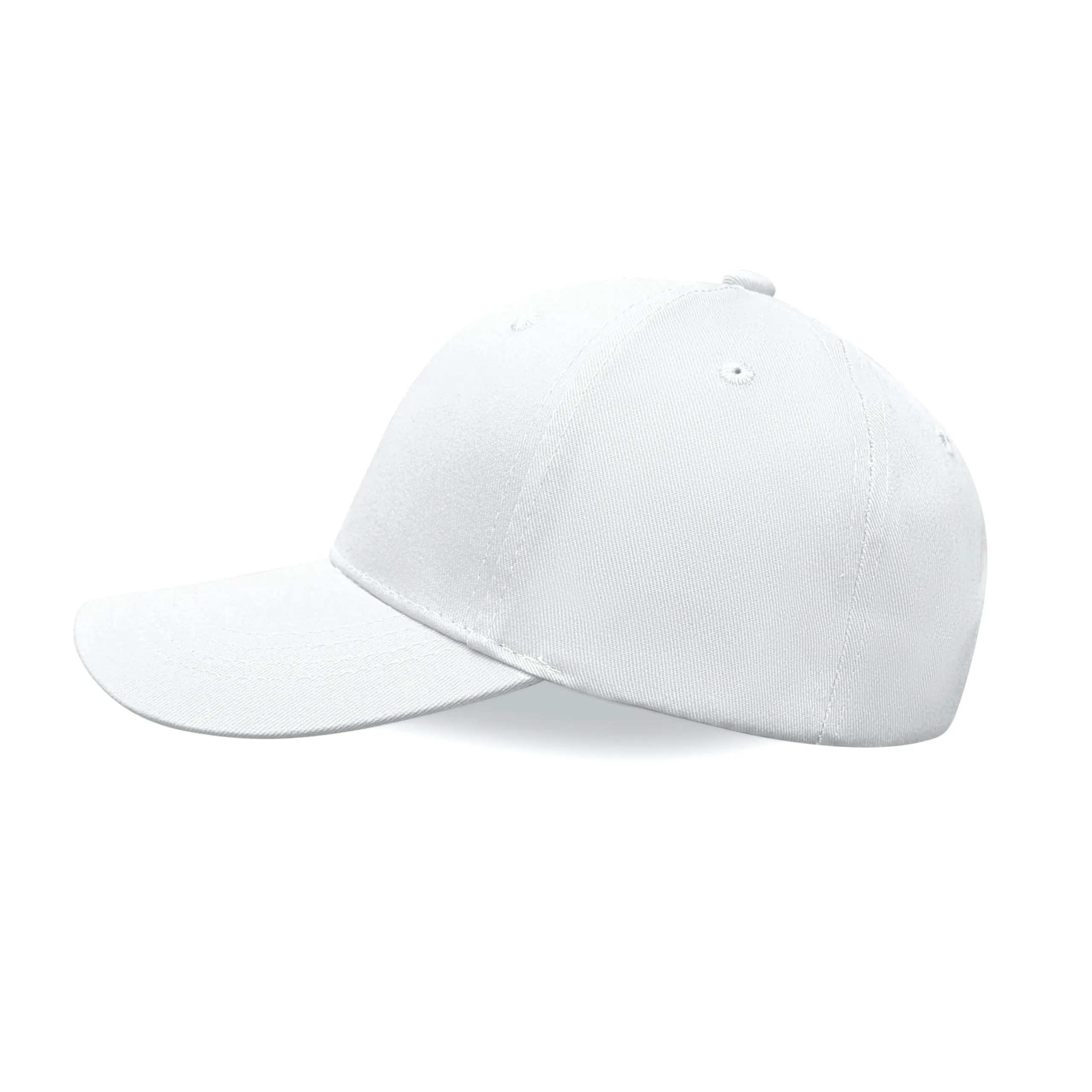 Bella Accessori Cappellino Baseball Regolabile Unisex in Cotone, Bianco - immagine 2