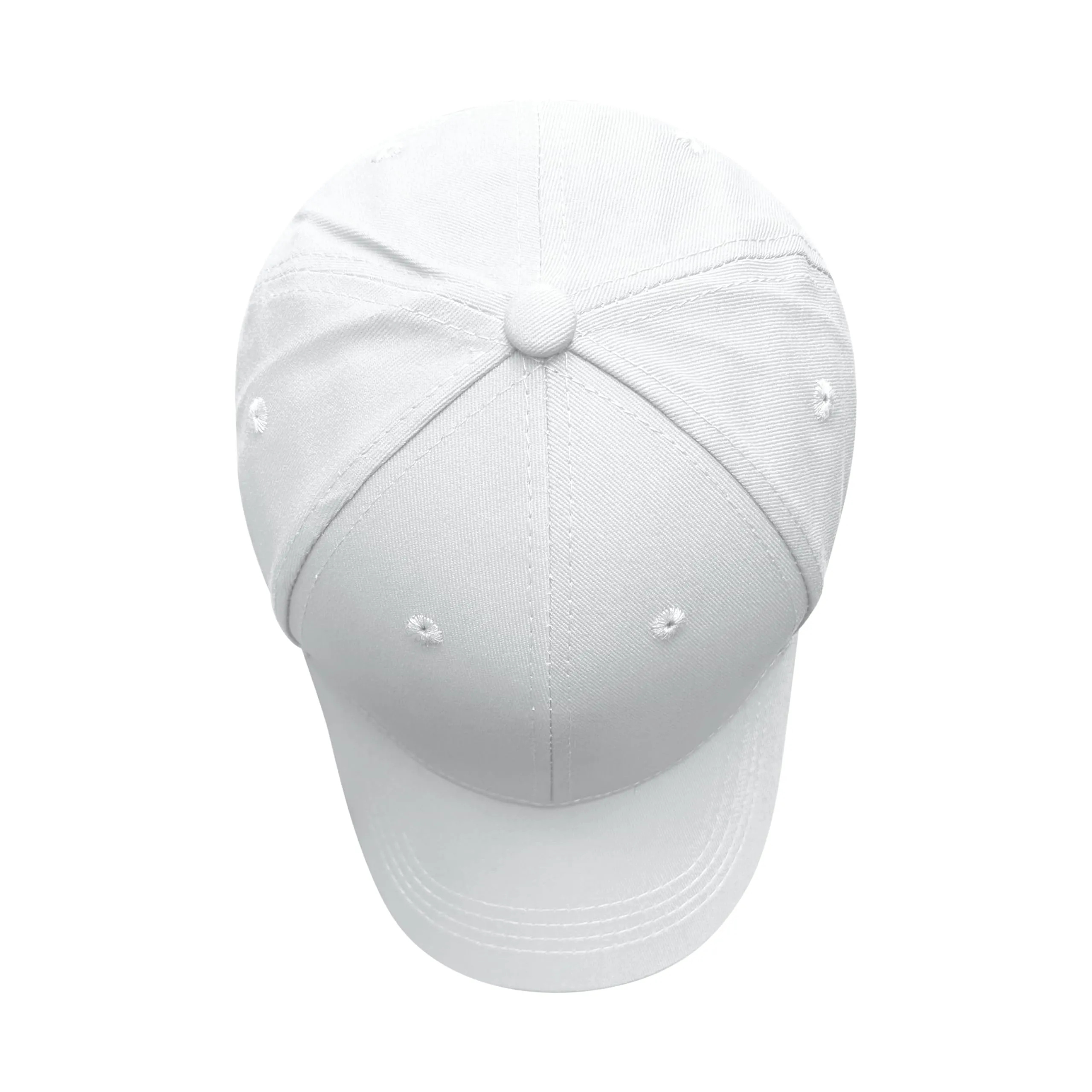 Bella Accessori Cappellino Baseball Regolabile Unisex in Cotone, Bianco - immagine 3